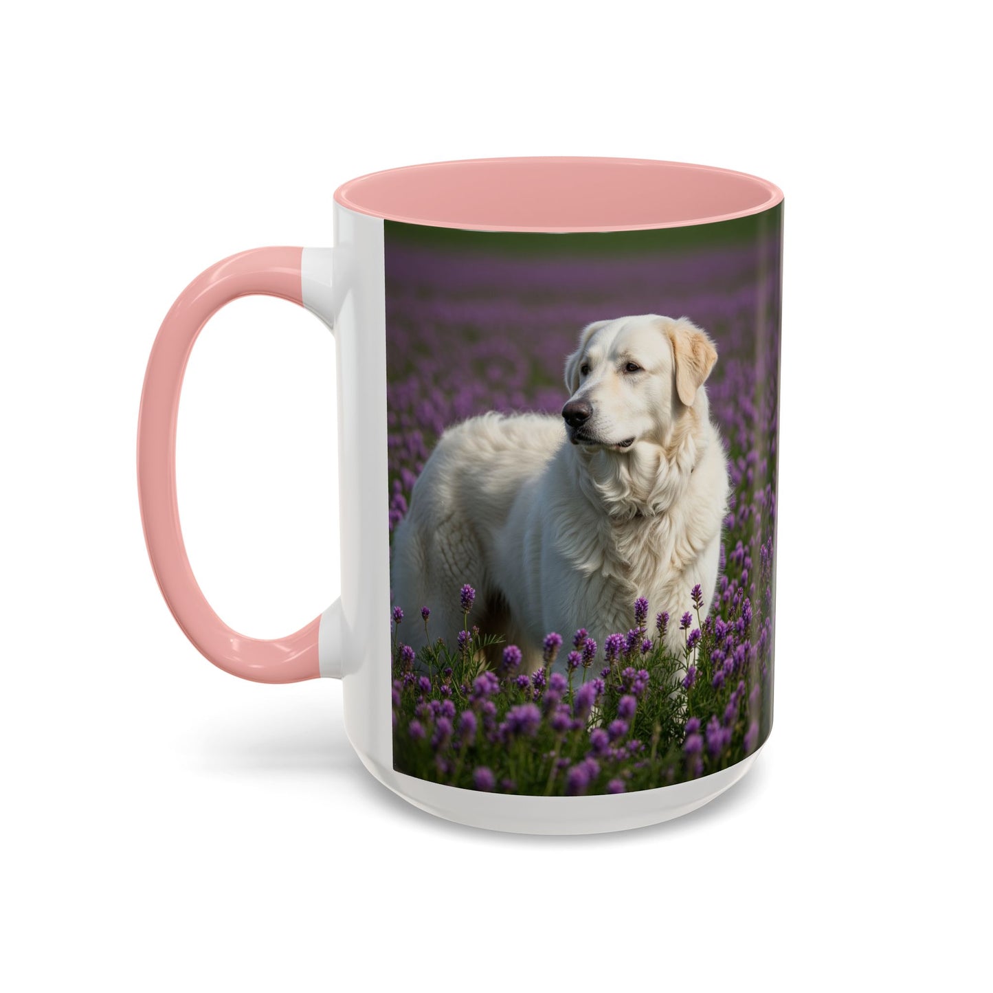 Taza de café con acento Kuvasz: regalo perfecto para los amantes de los perros