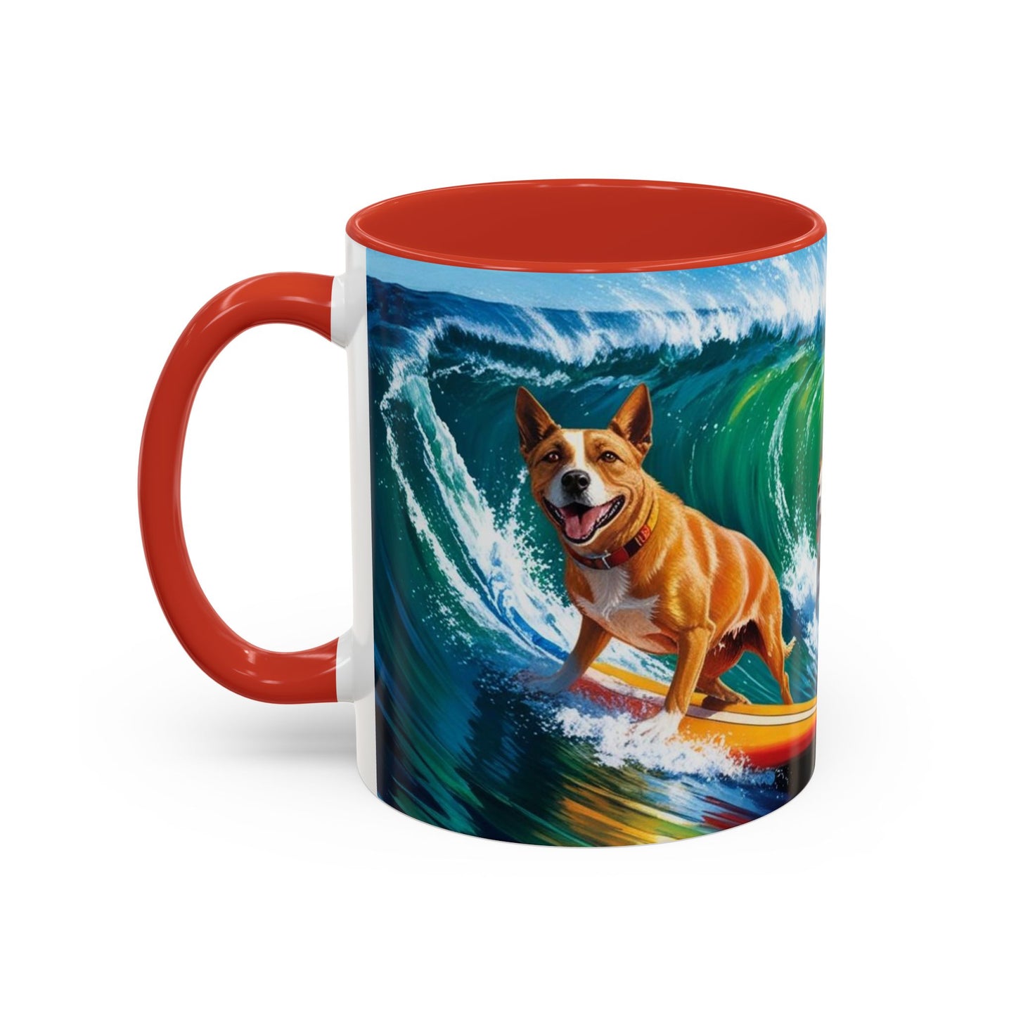 Taza de café con detalles de Surf Dogs: el regalo perfecto para los amantes de los perros