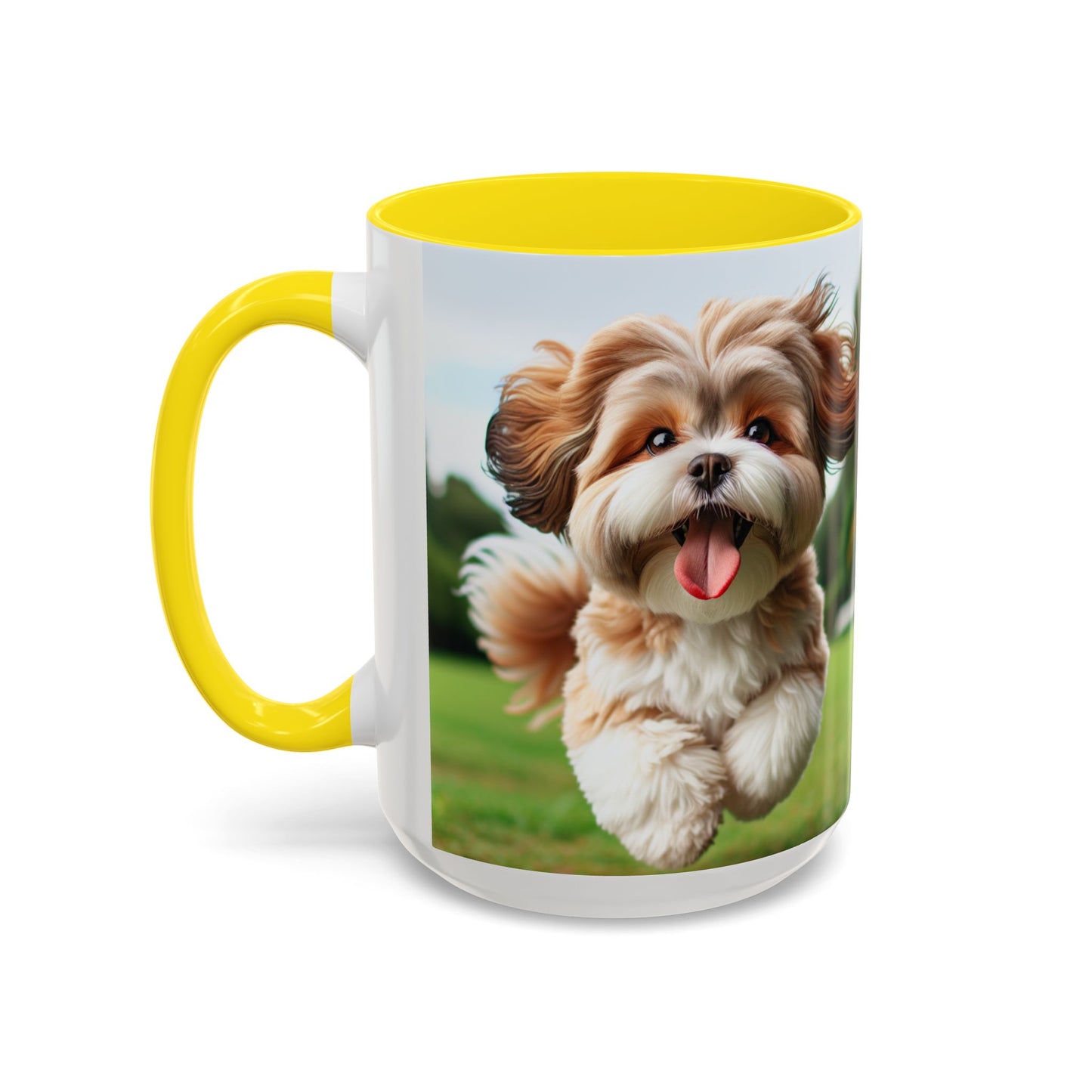 Taza con detalles de Lhasalier: el regalo perfecto para los amantes de los perros
