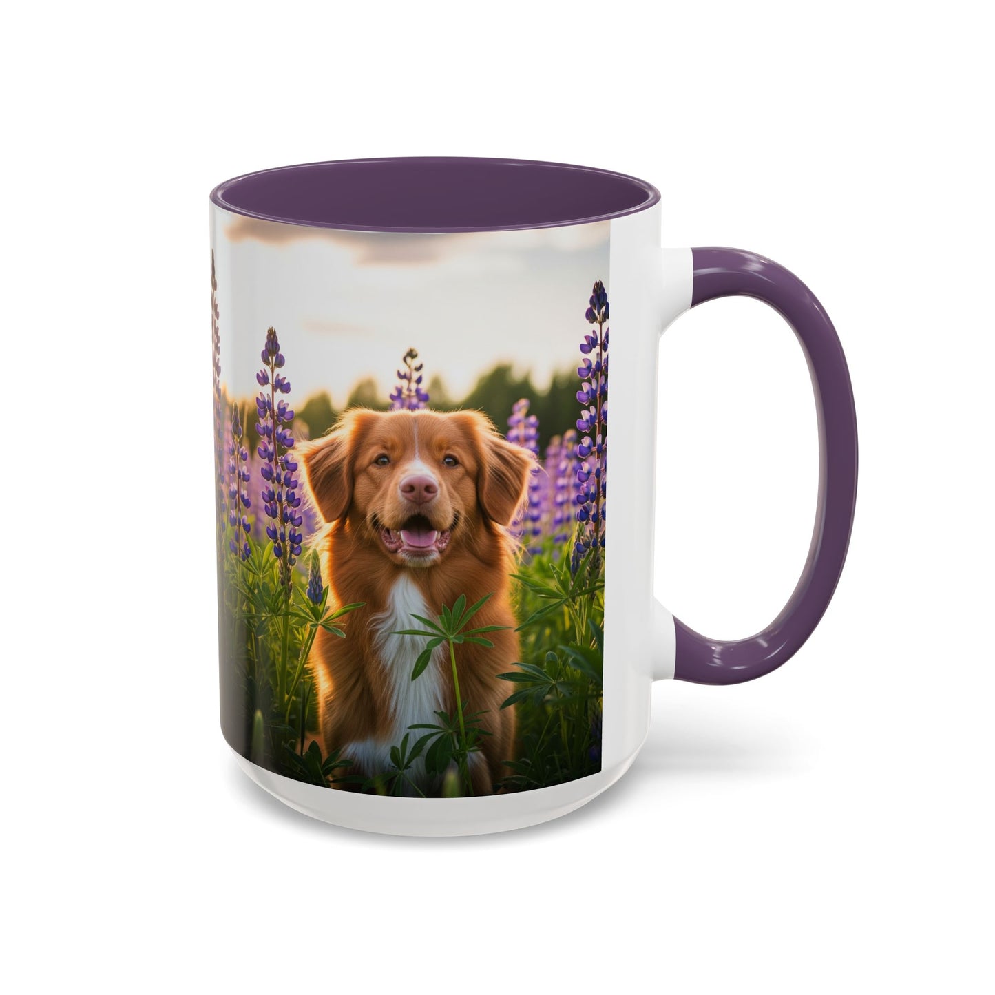 Taza de café con diseño de retriever de Nueva Escocia: el regalo perfecto para los amantes de los perros.