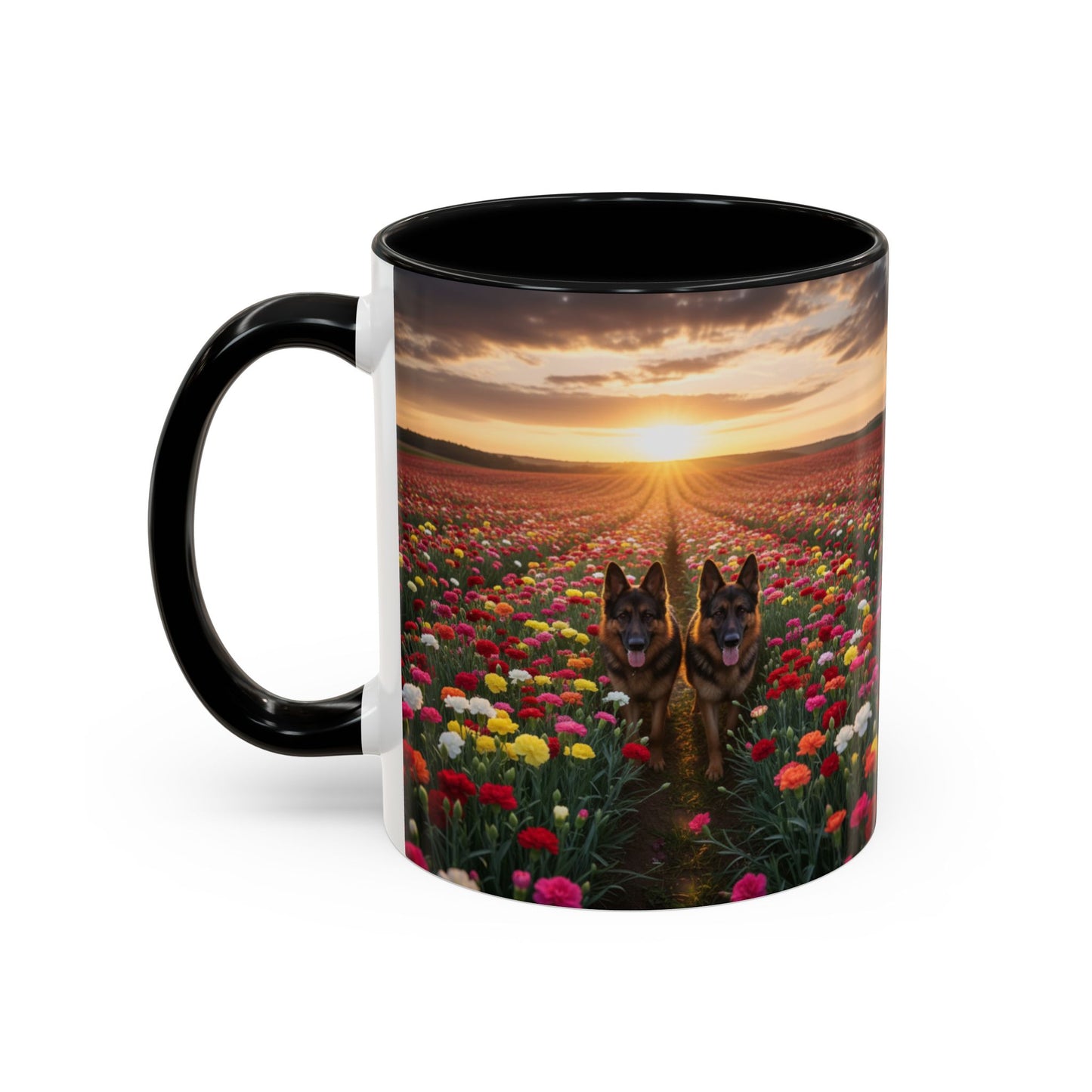 Taza de café con detalles de pastor alemán: el regalo perfecto para los amantes de los perros