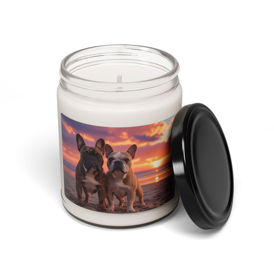 French Bulldog Love- Scented Soy Candle, 9oz