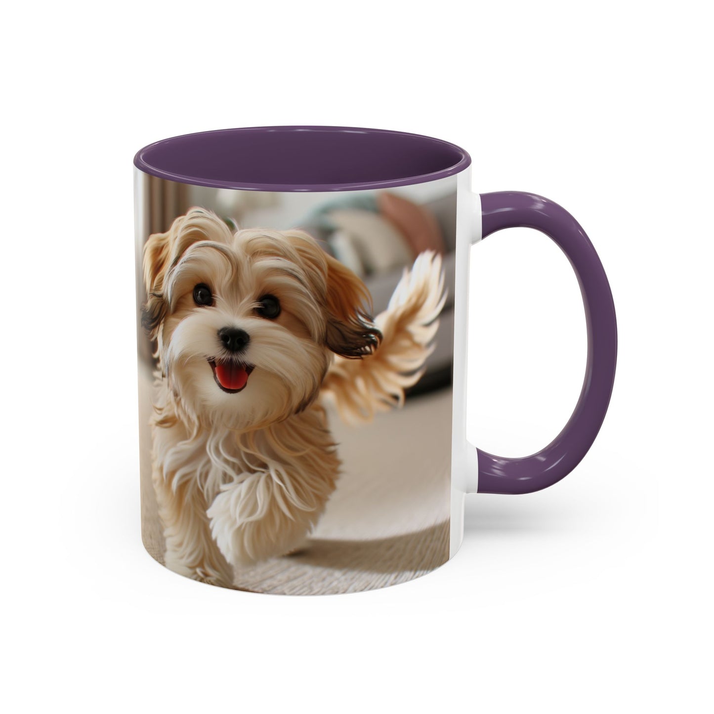 Mug à café Morkie Accent - Cadeau idéal pour les amoureux des chiens