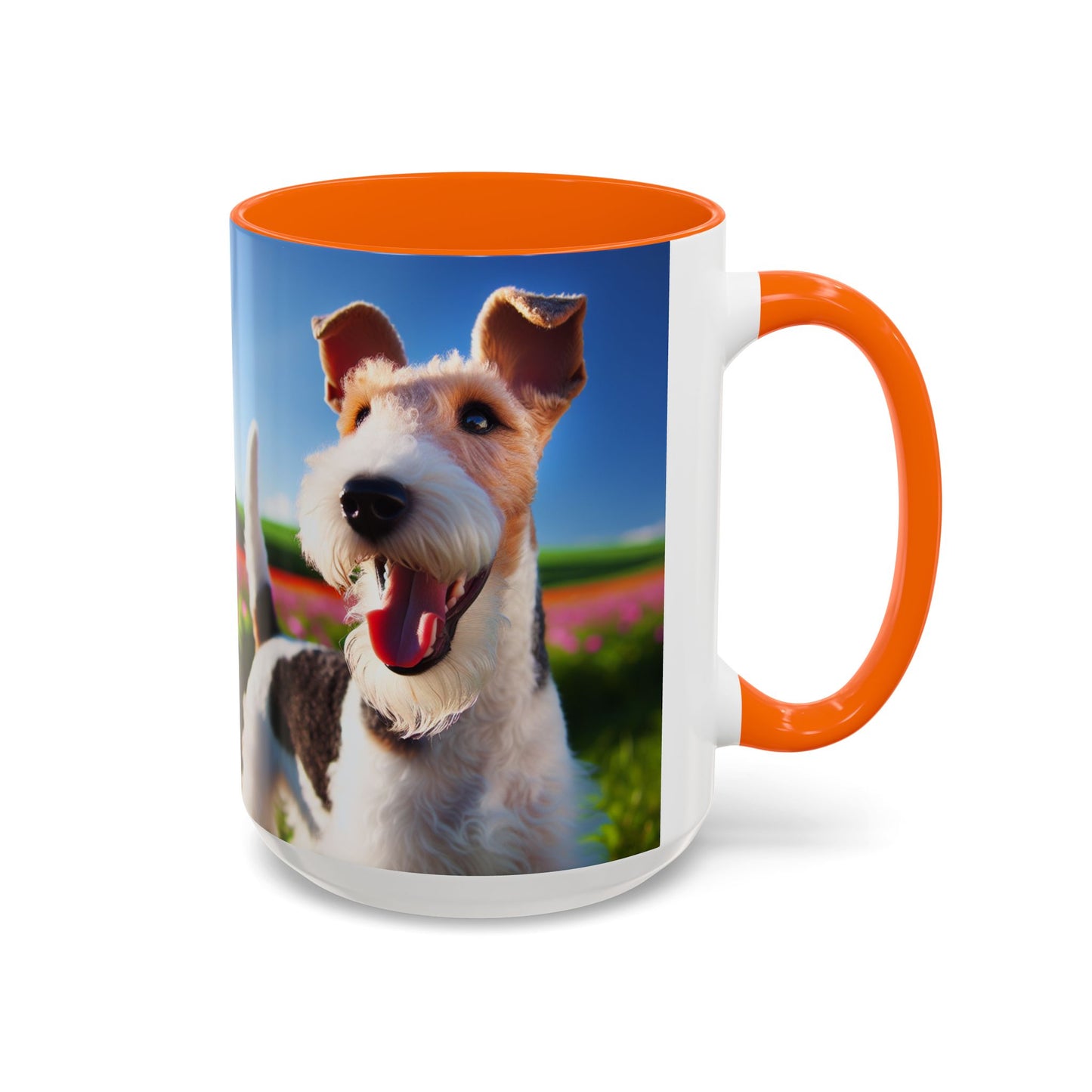 Wire Fox Terrier Accent Coffee Mug - Perfect Gift for Dog Lovers