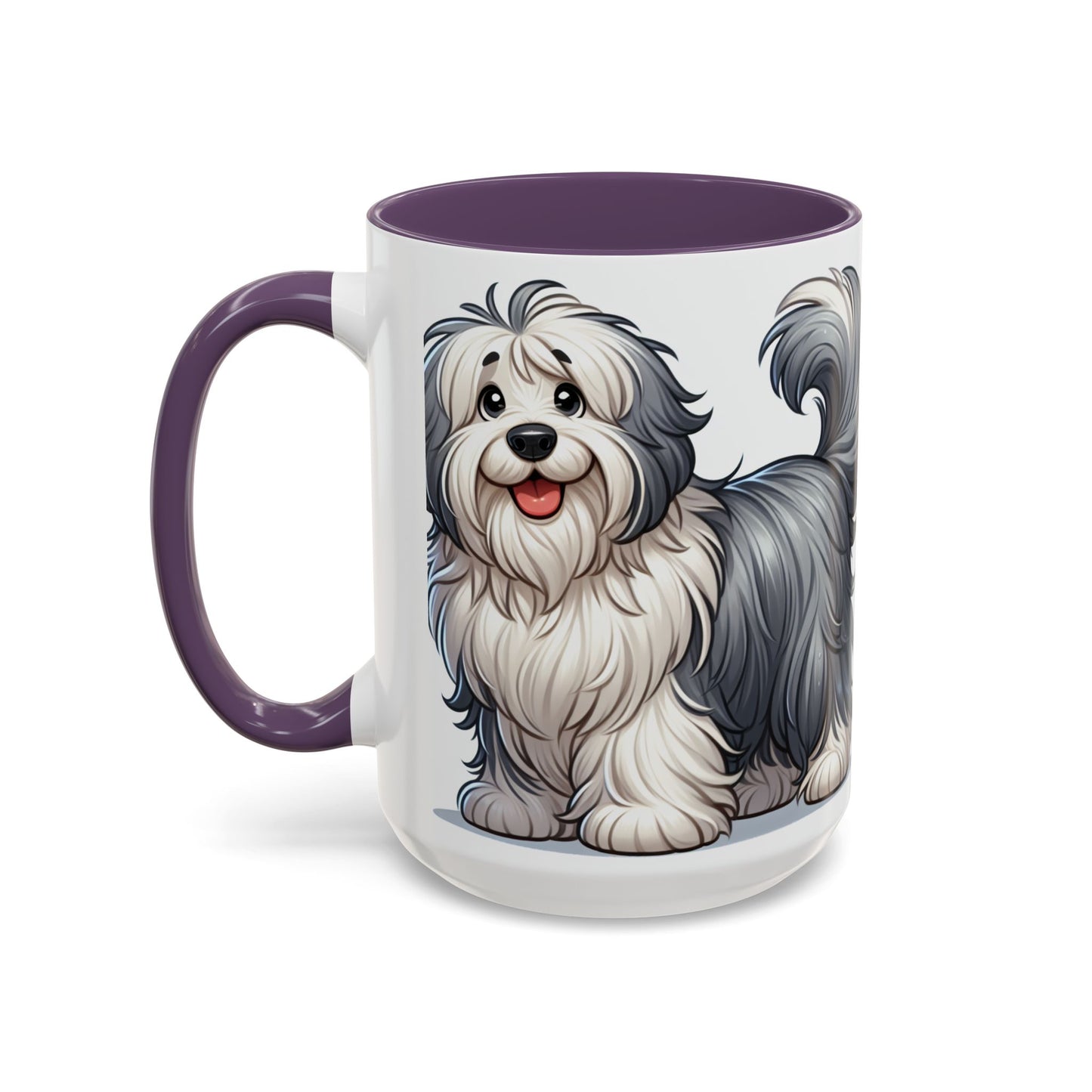 Mug à café à motif de bobtail - Cadeau idéal pour les amoureux des chiens