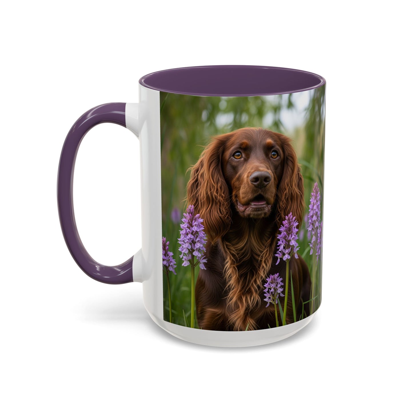 Mug à café à motif épagneul Pont-Audemer - Cadeau idéal pour les amoureux des chiens