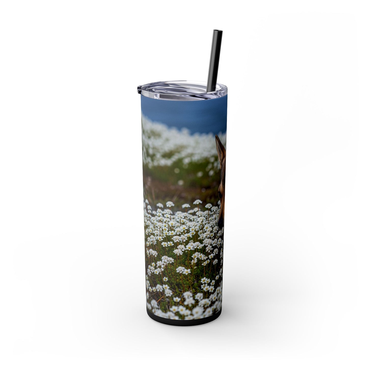 Norwegian Lundehund Tumbler with Straw, 20oz
