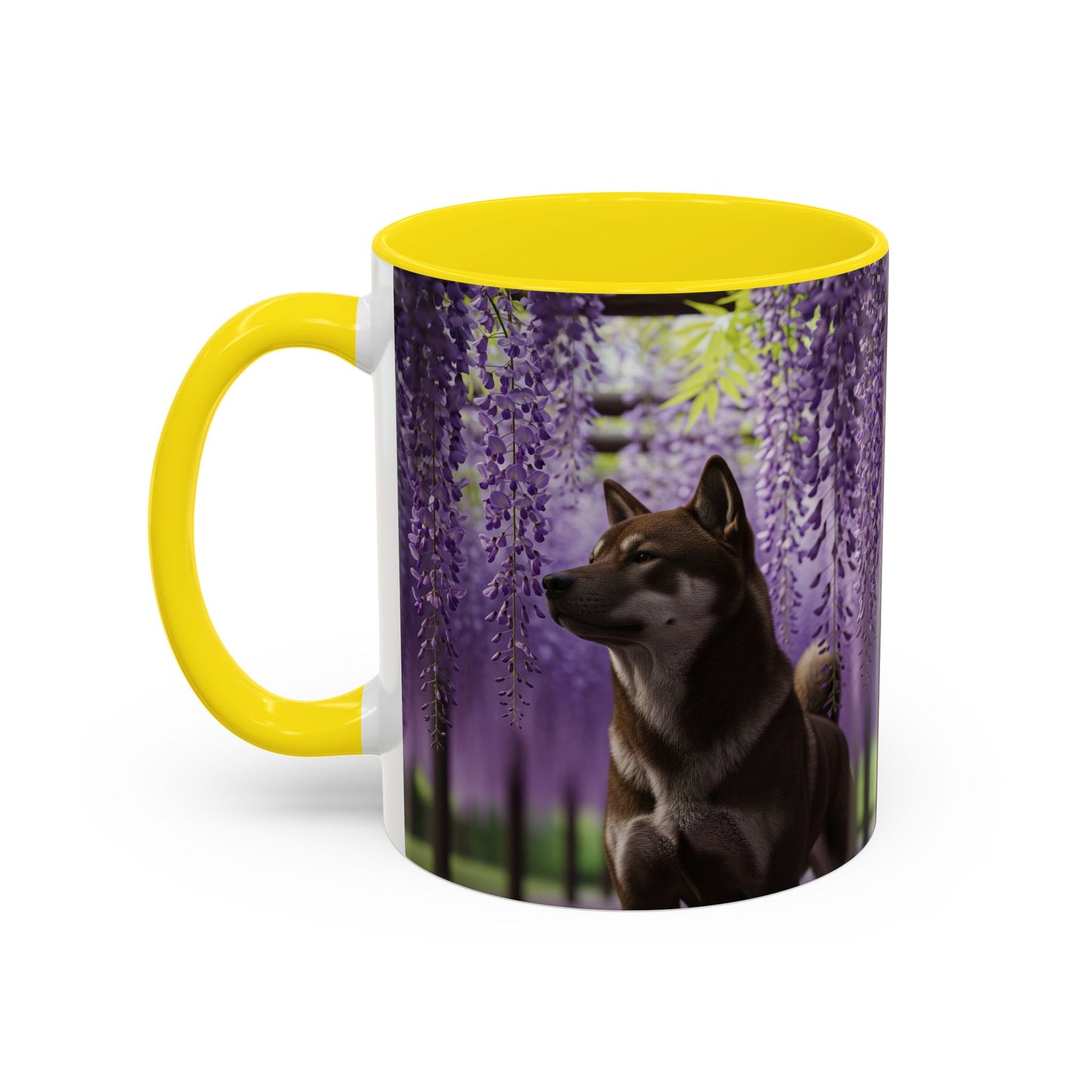 Mug à café Shikoku Accent - Cadeau idéal pour les amoureux des chiens