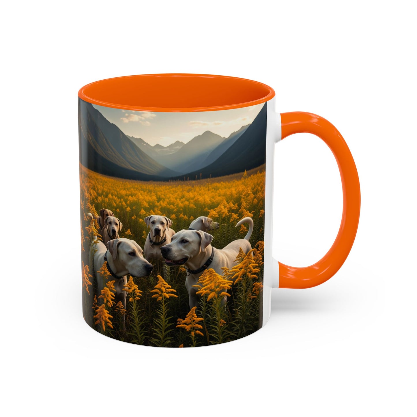 Taza de café con detalles de Mountain Cur: el regalo perfecto para los amantes de los perros