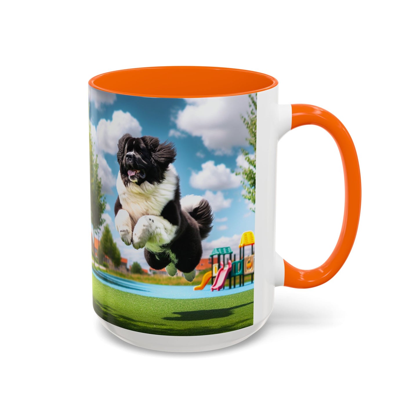 Taza de café con acento Landseer: el regalo perfecto para los amantes de los perros