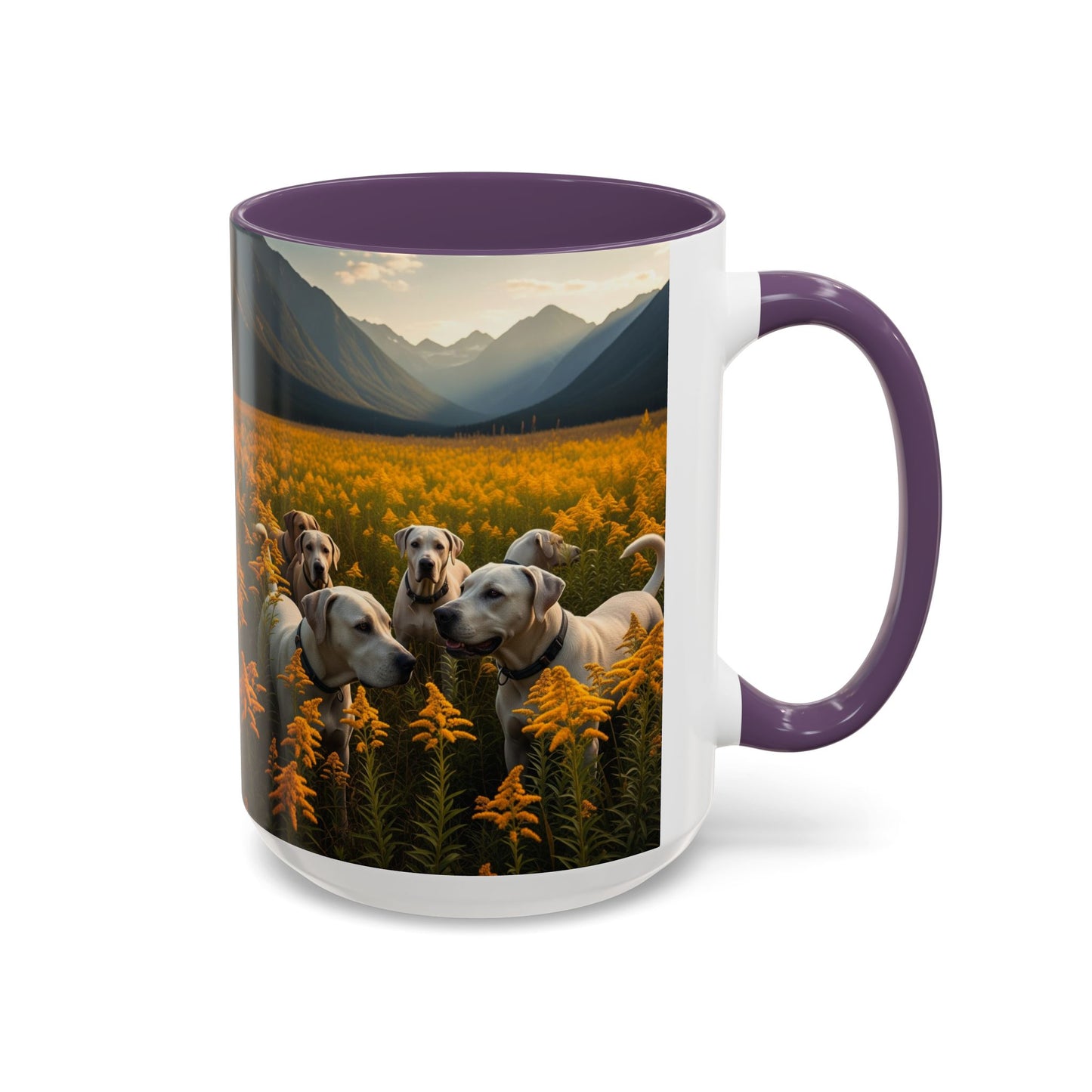 Taza de café con detalles de Mountain Cur: el regalo perfecto para los amantes de los perros