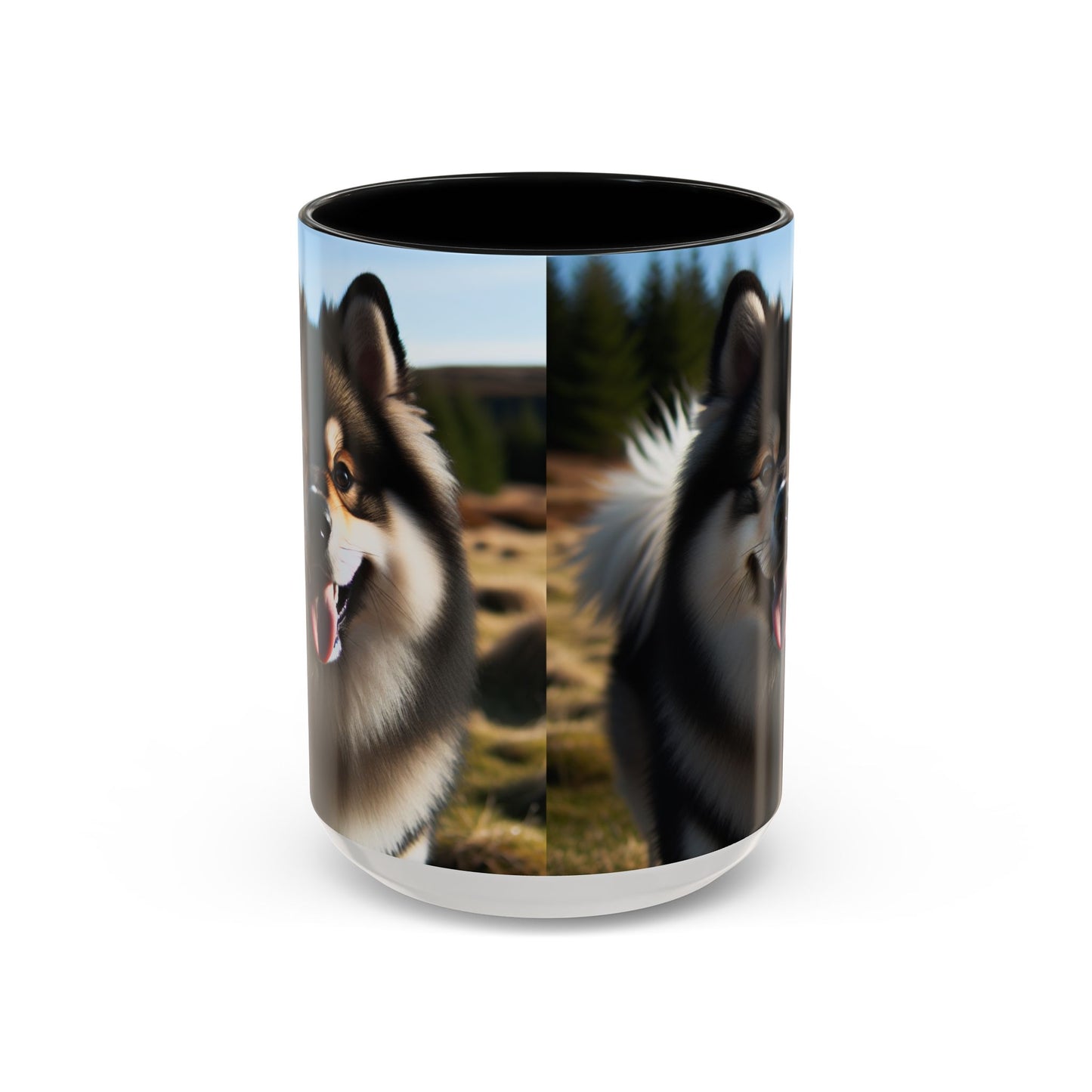 Norwegian Buhund Accent Coffee Mug - Perfect Gift for Dog Lovers