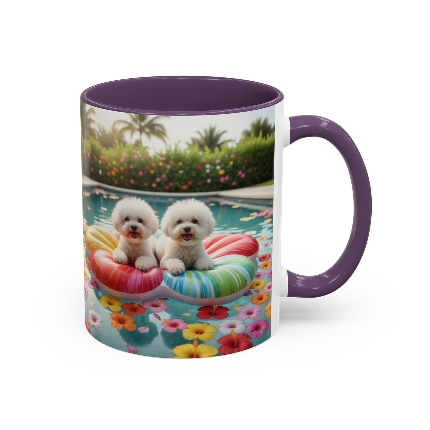 Taza con detalles de Bichón Frisé: el regalo perfecto para los amantes de los perros