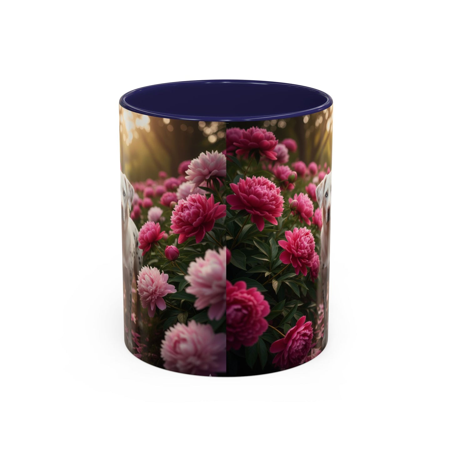 Catahoula Leopard Dog Accent Mug – Ceramic Coffee Cup