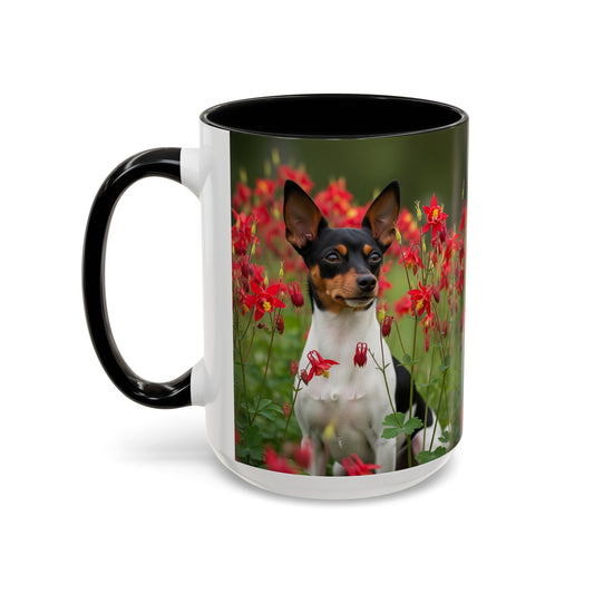Toy Fox Terrier Accent Coffee Mug - Perfect Gift for Dog Lovers