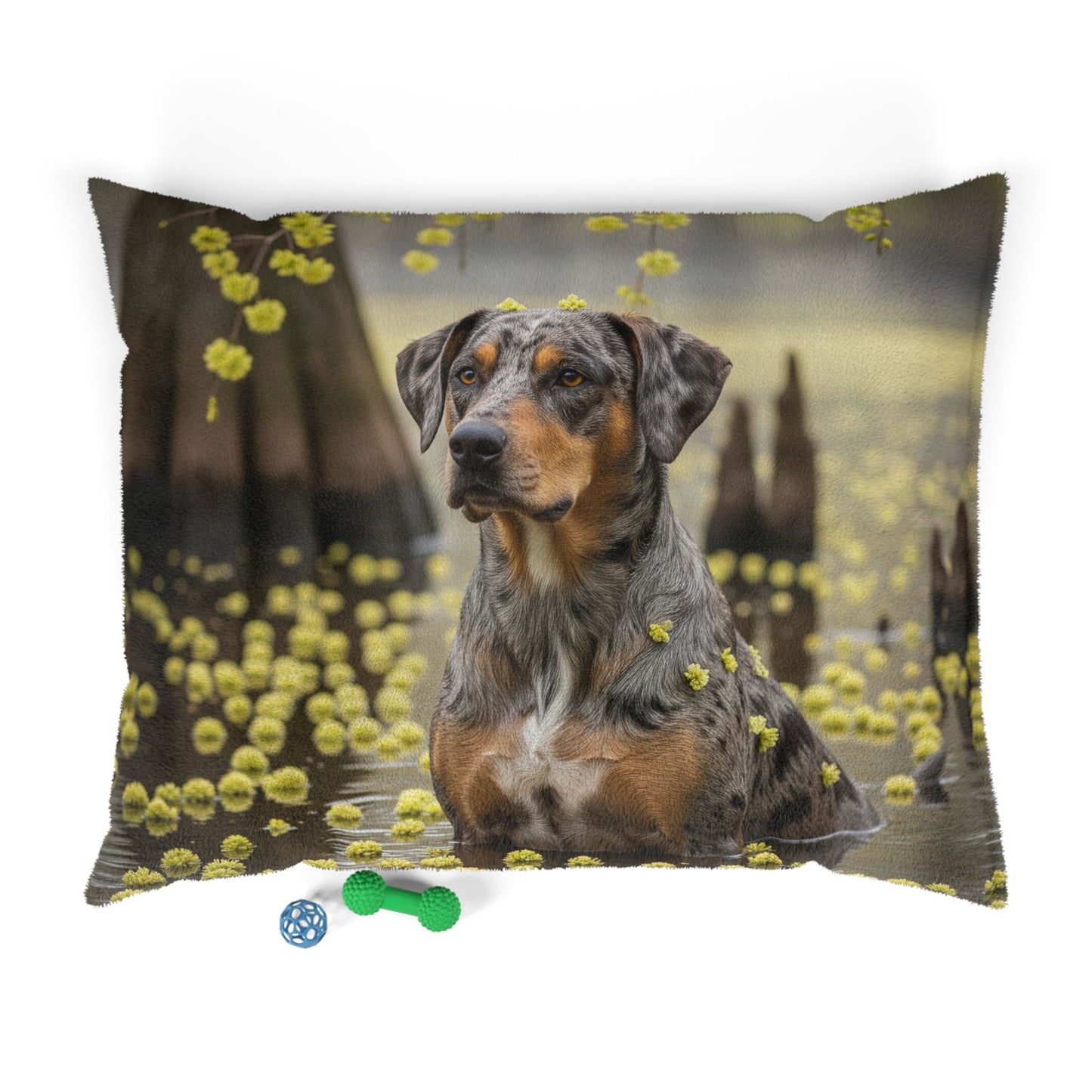 Cama para mascotas Catahoula Leopard