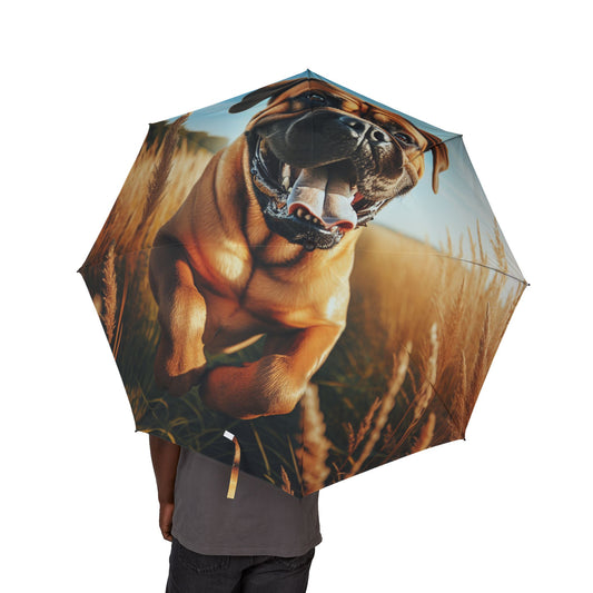 Bullmastiff Semi-Automatic Foldable Umbrella