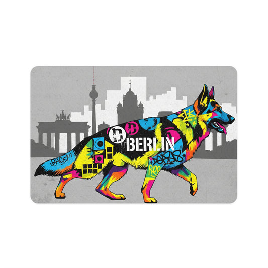 Pet Food Mat (12x18) - German Shepherd
