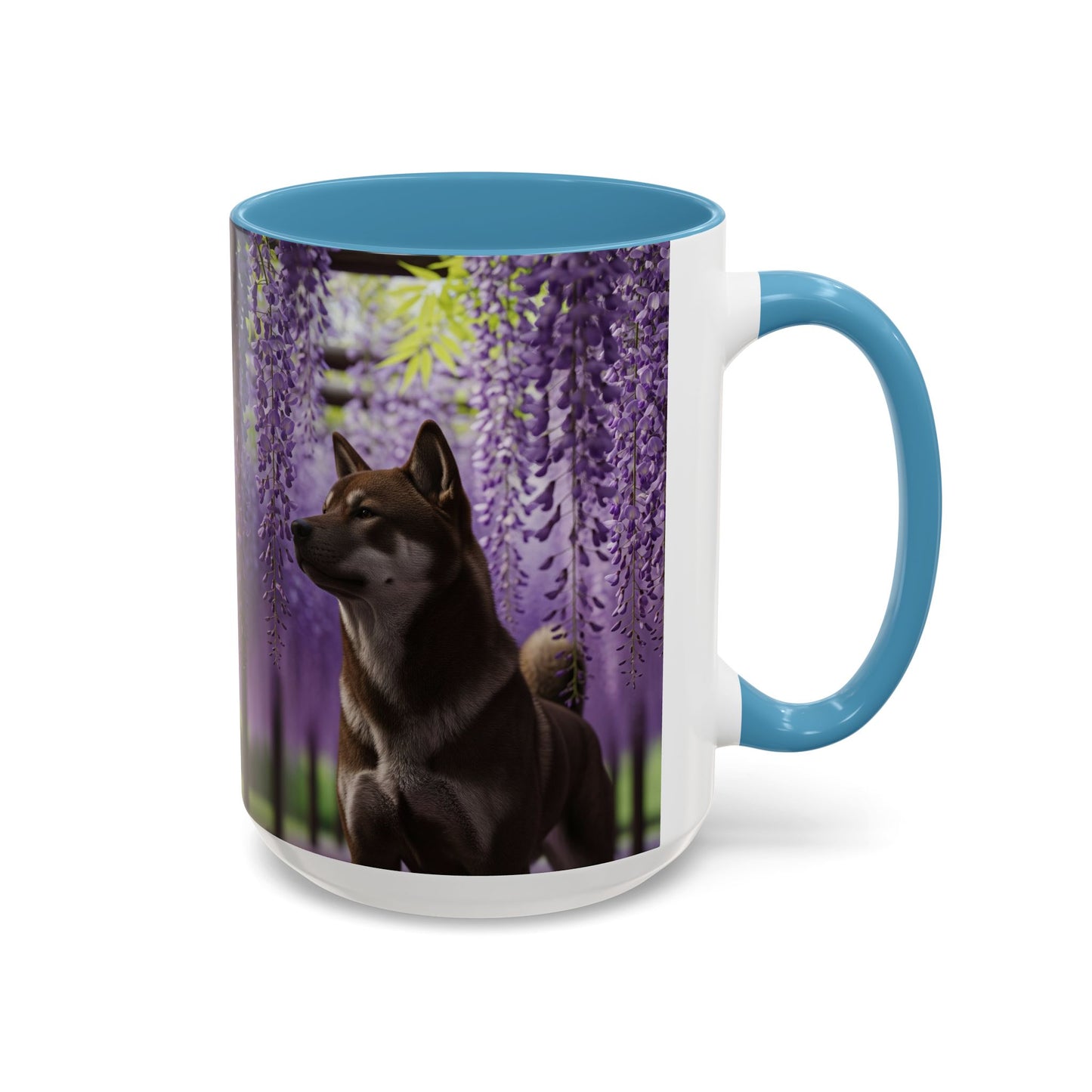 Mug à café Shikoku Accent - Cadeau idéal pour les amoureux des chiens