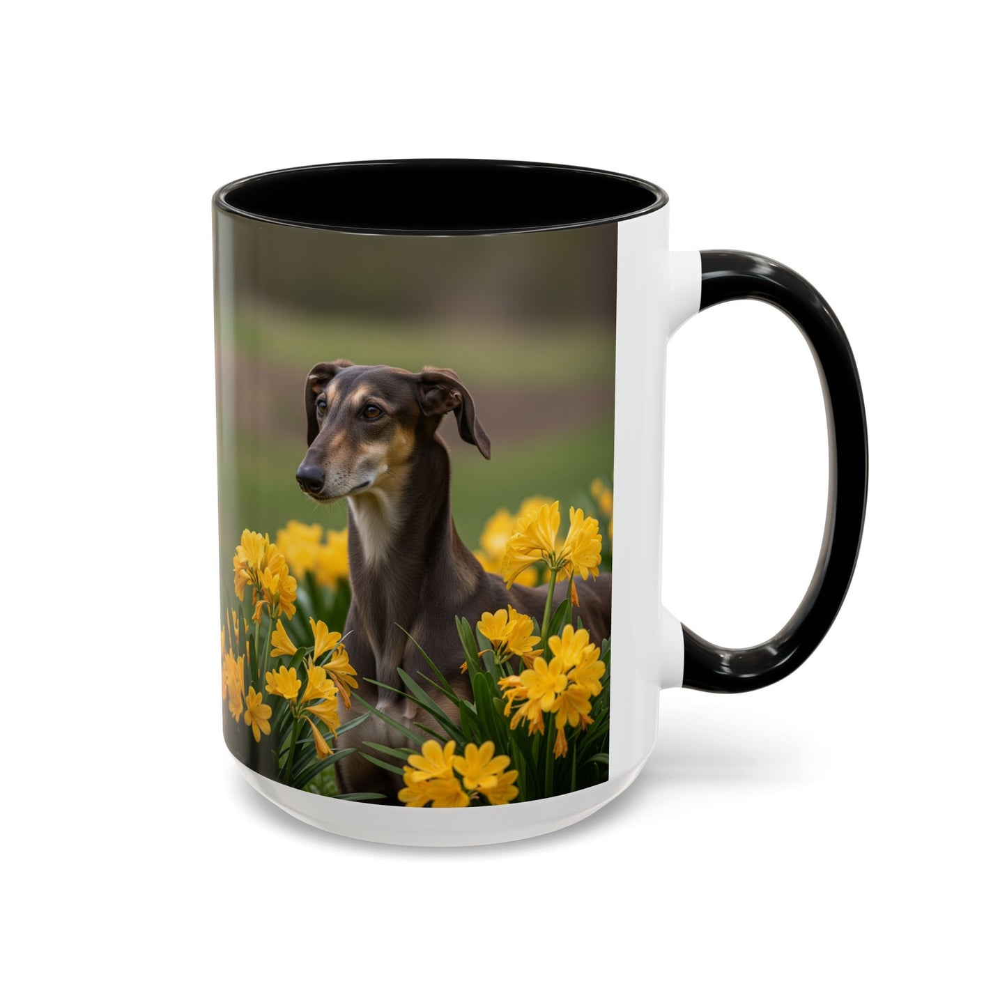 Sloughi Accent Coffee Mug - Perfect Gift for Dog Lovers
