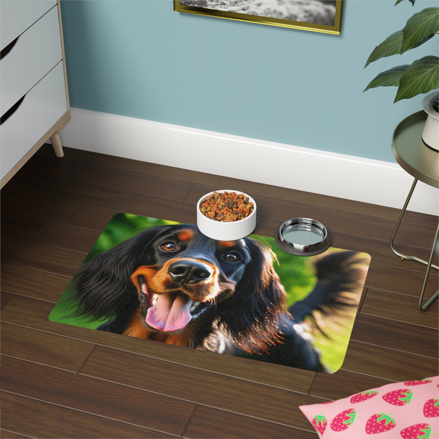 Pet Food Mat (12x18) - Gordon Setter