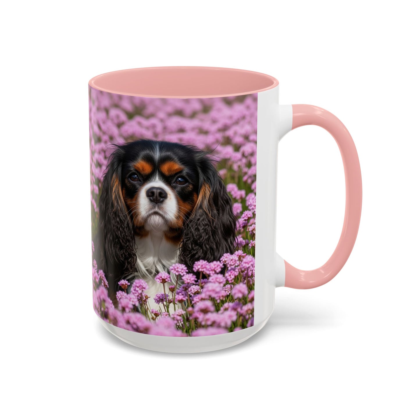 Taza de café con detalles de King Charles Spaniel: el regalo perfecto para los amantes de los perros.