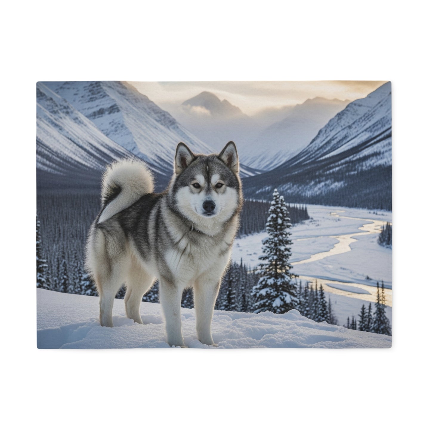 Canadian Eskimo Dog Blanket