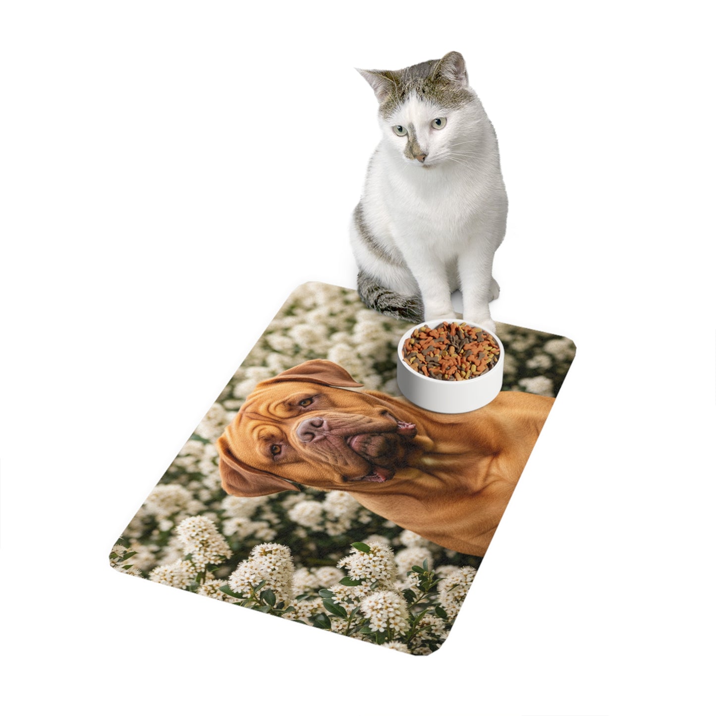 Pet Food Mat (12x18) - Dogue de Bordeaux