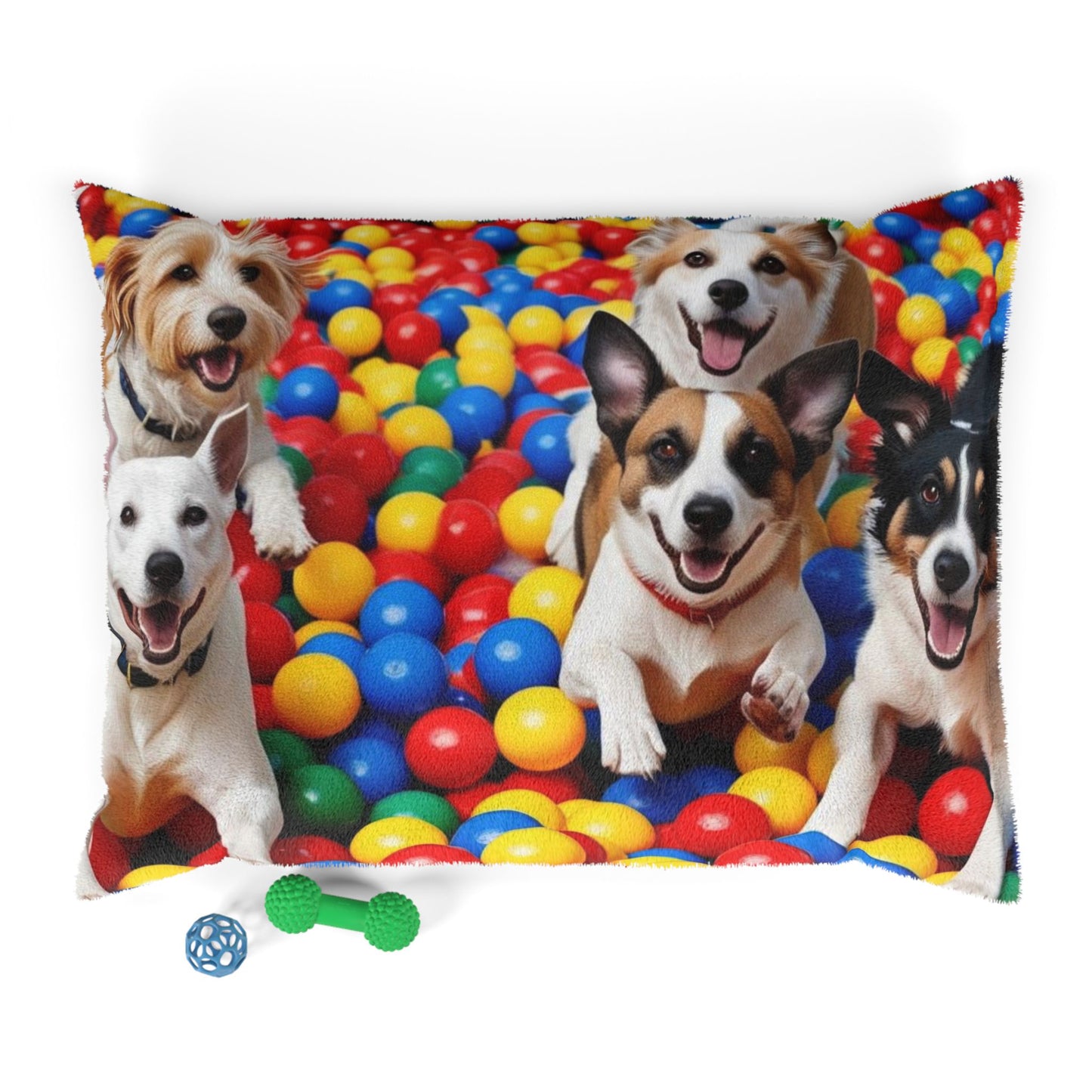 Playing Dogs Pet Bed