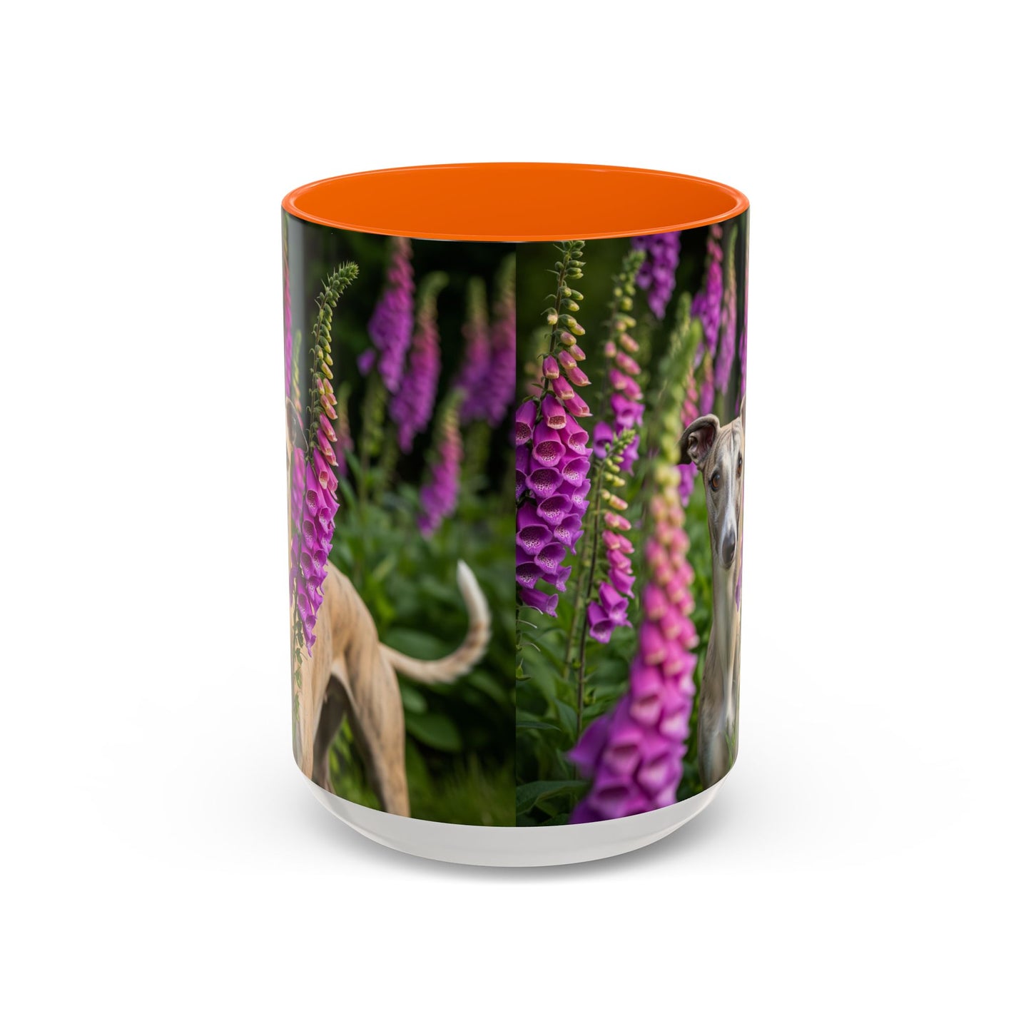 Whippet Accent Coffee Mug - Perfect Gift for Dog Lovers
