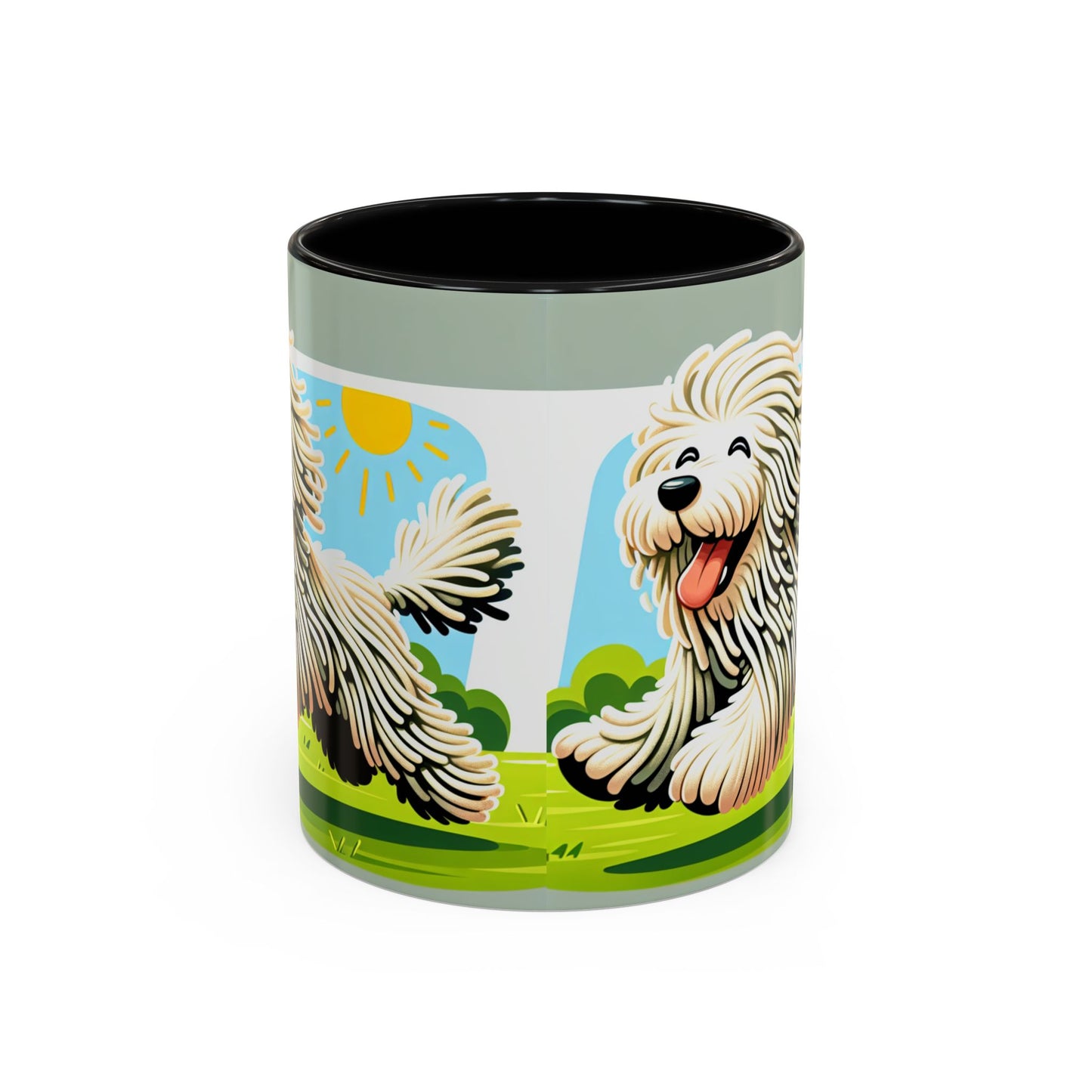 Mug Komondor Accent - Le cadeau idéal pour les amoureux des chiens