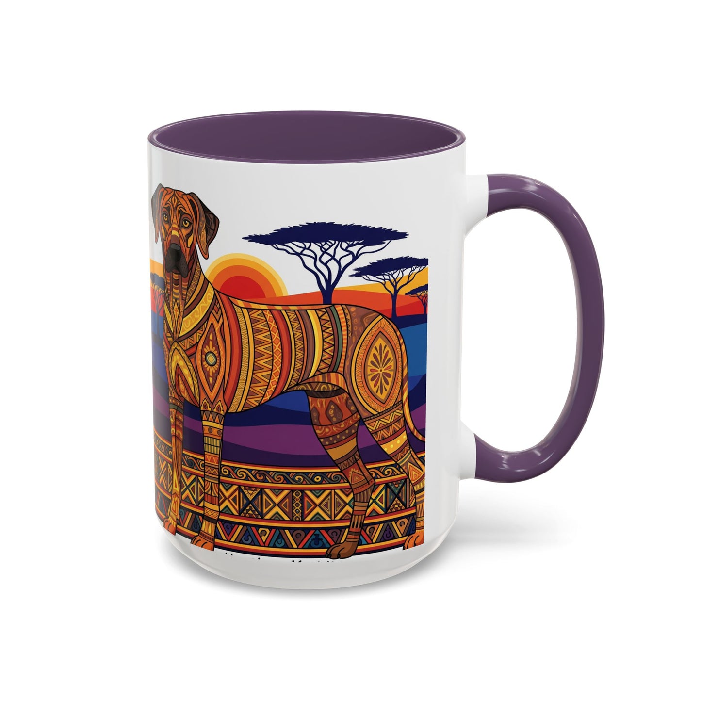 Taza de café con diseño de Rhodesian Ridgeback: el regalo perfecto para los amantes de los perros.