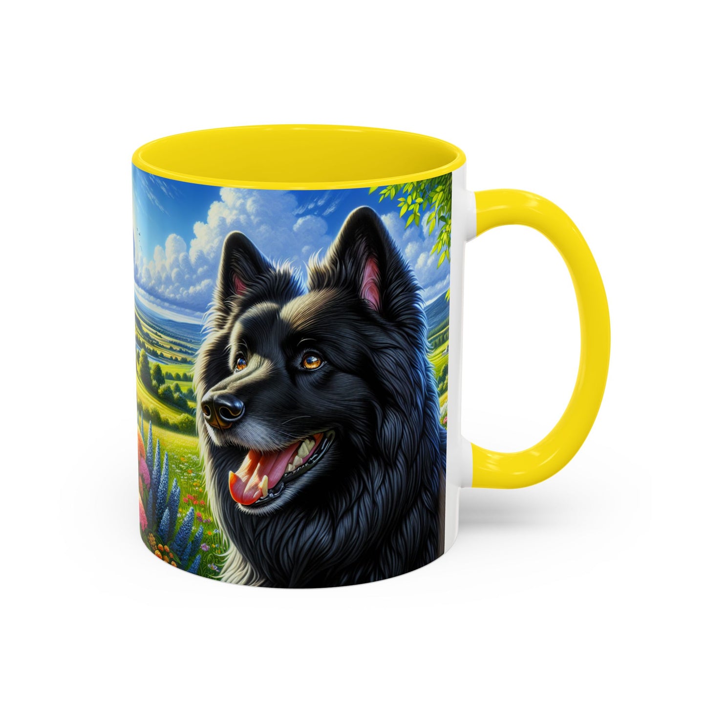 Croatian Sheepdog Accent Coffee Mug - Perfect Gift for Dog Lovers