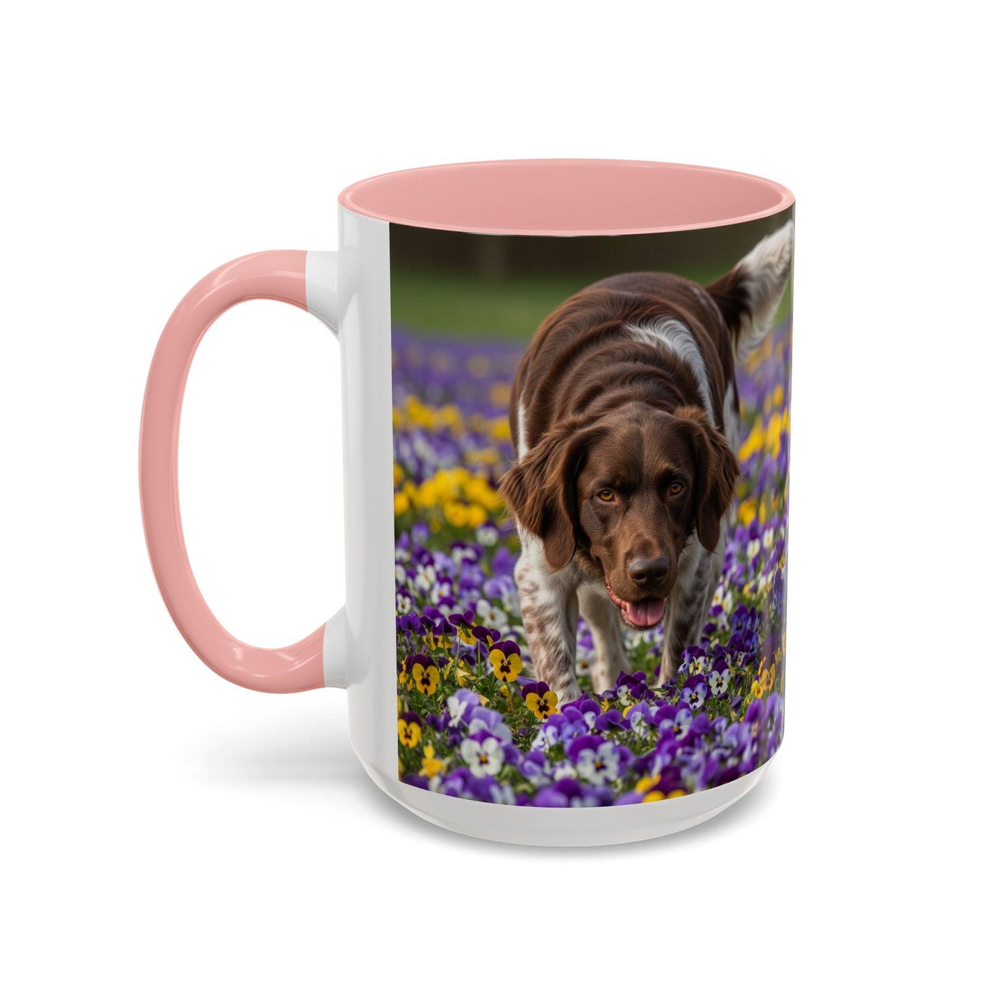 Taza grande con detalles de Munsterlander: el regalo perfecto para los amantes de los perros