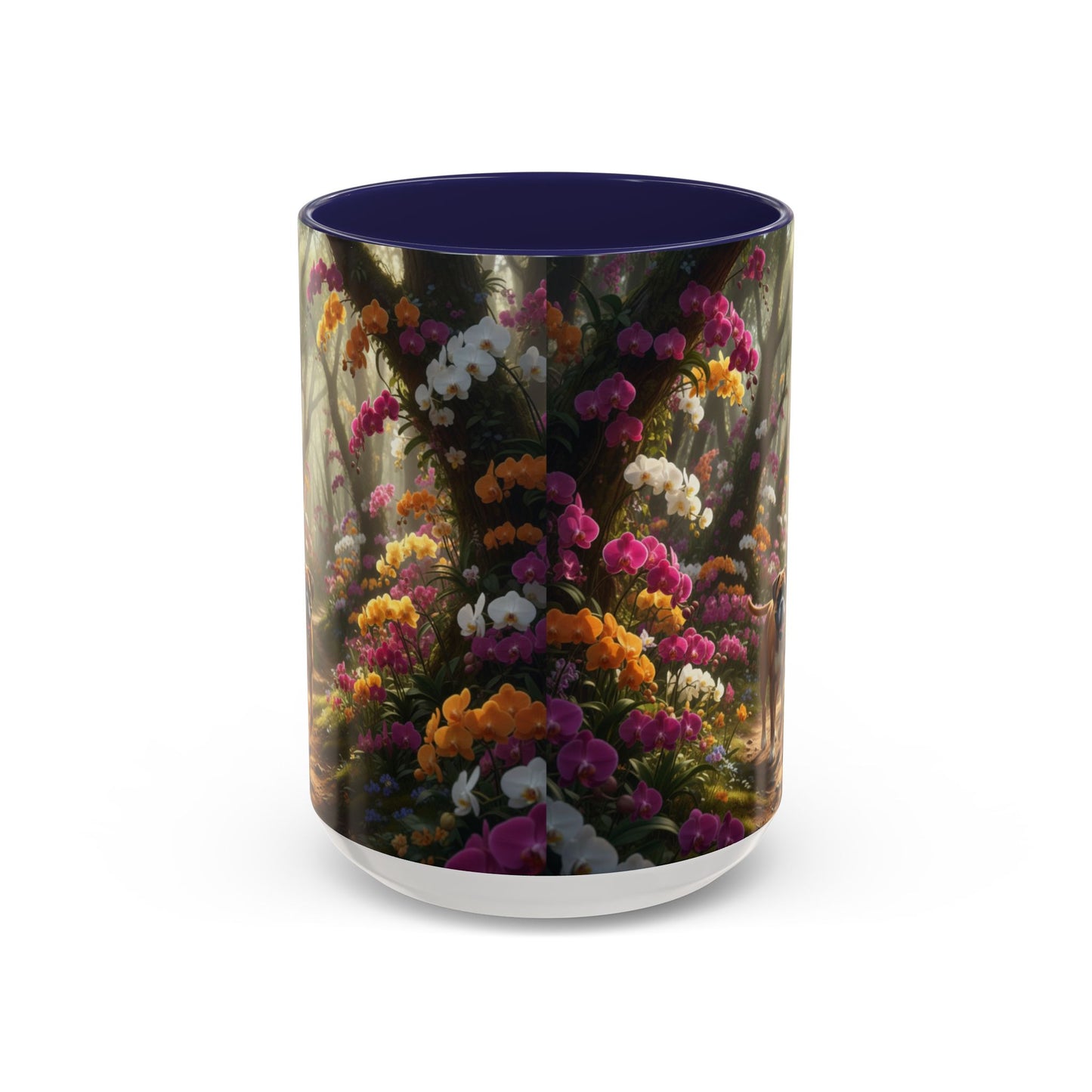 Boxer Accent Mug – Ceramic Coffee Cup