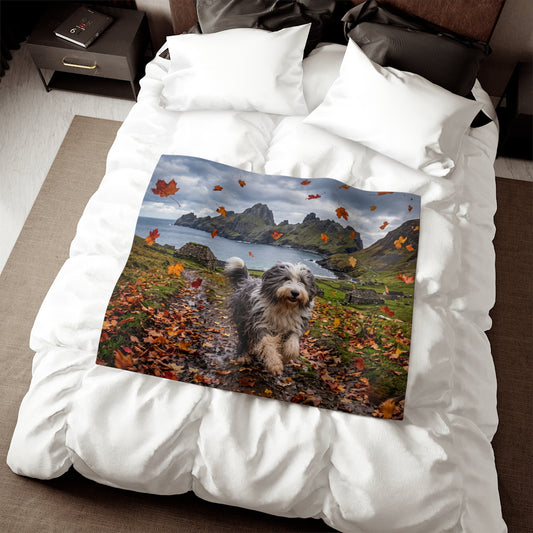 Bearded Collie Blanket