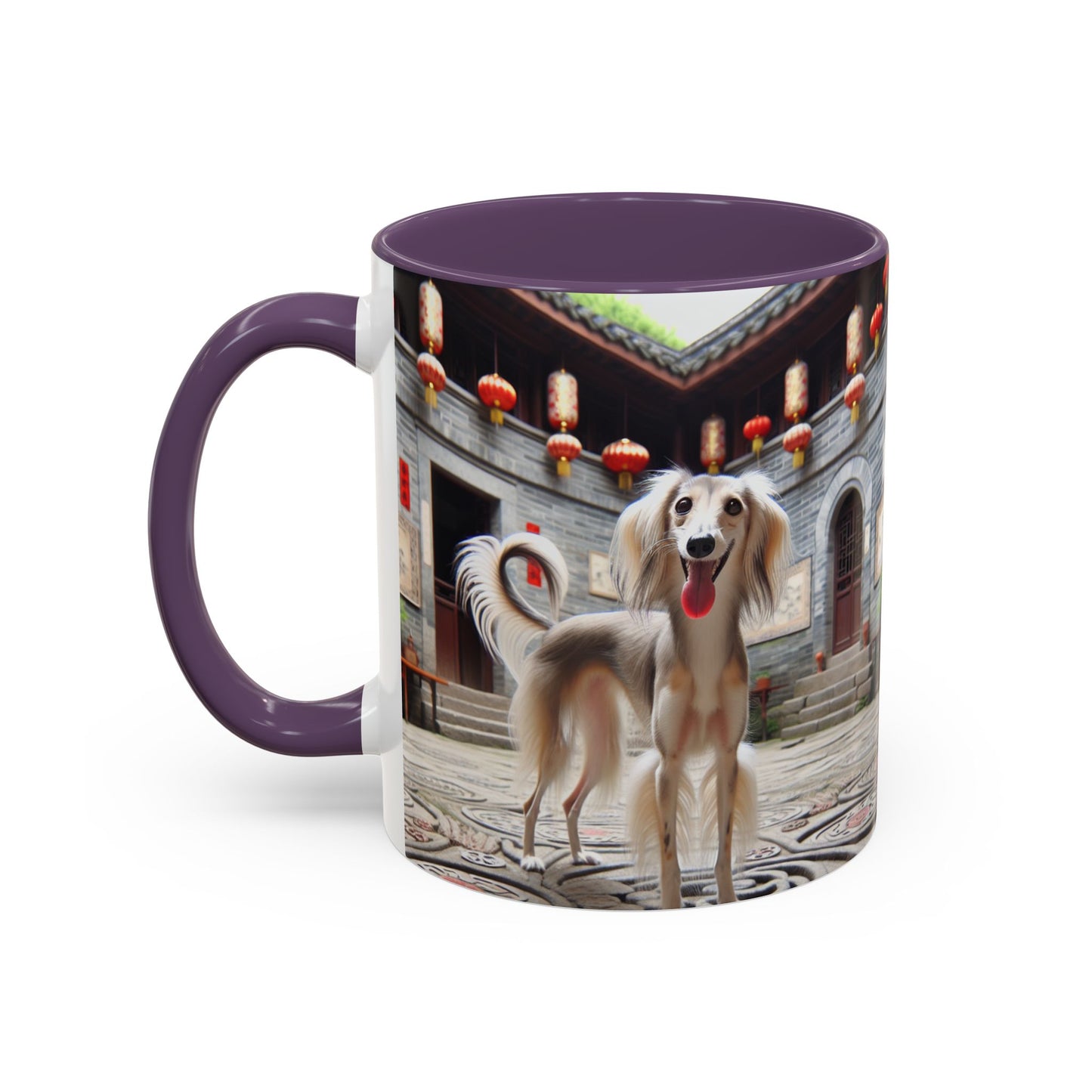 Chinese Saluki Accent Coffee Mug - Perfect Gift for Dog Lovers