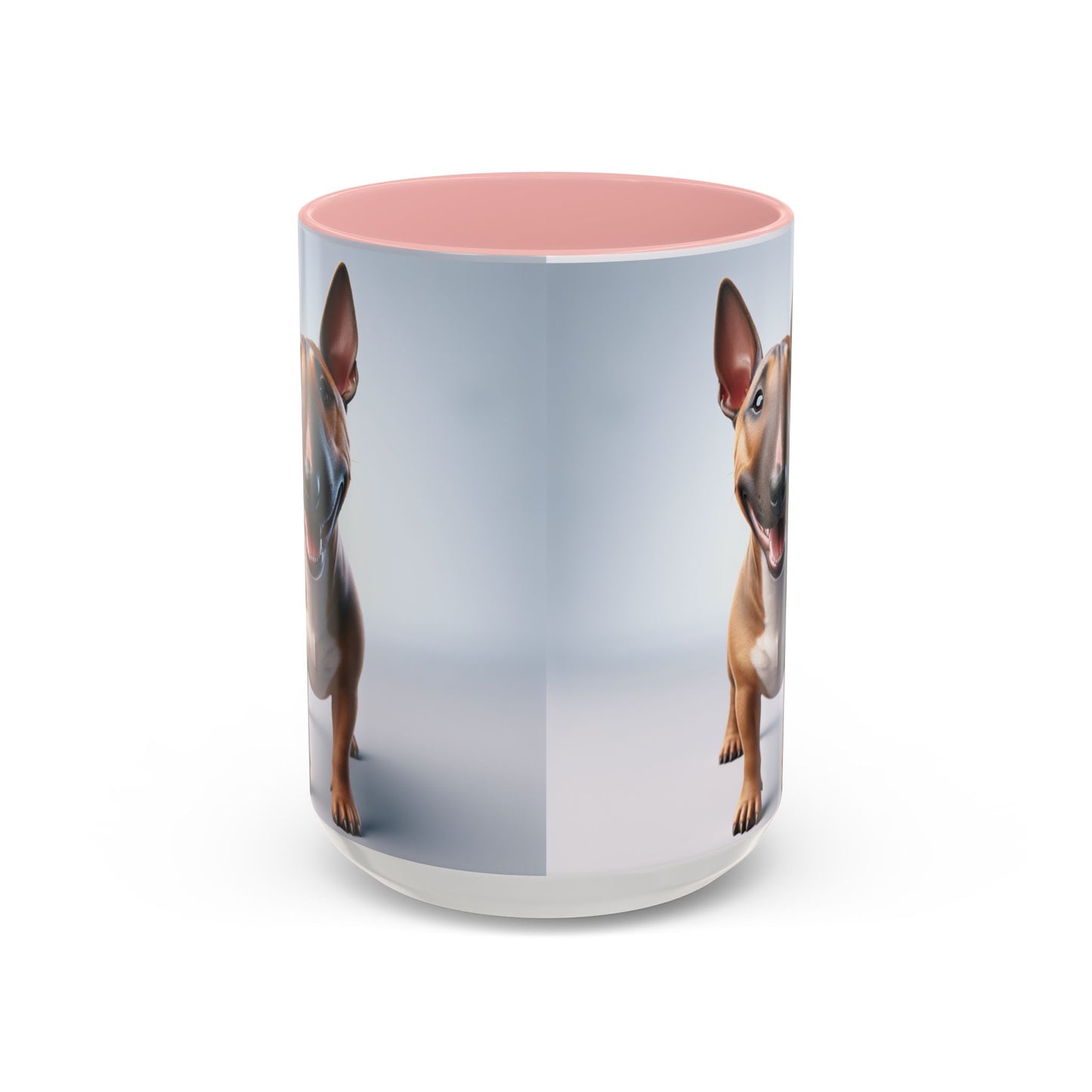 Miniature Bull Terrier Accent Coffee Mug - Perfect Gift for Dog Lovers
