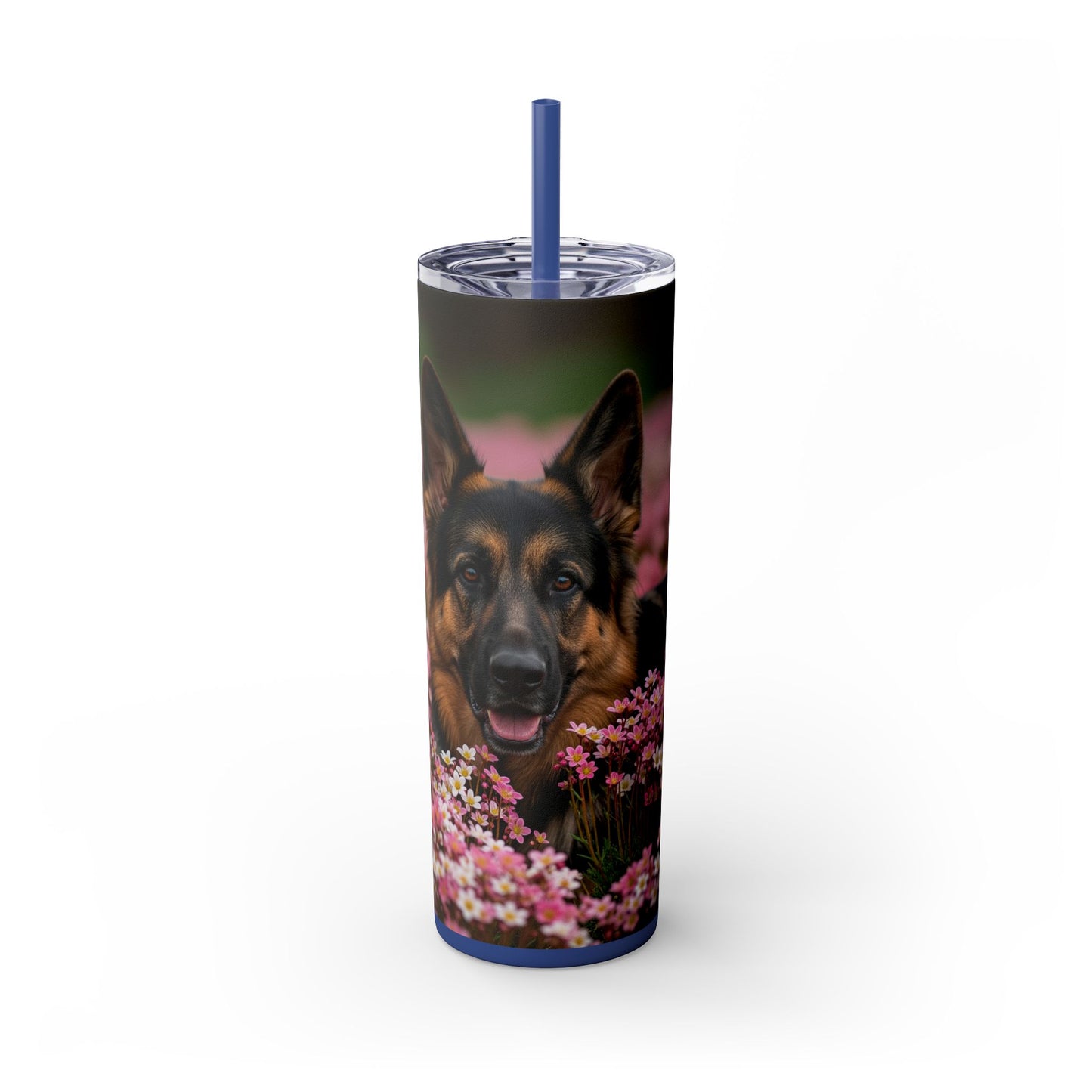 German Shepherd Tumbler with Straw, 20oz
