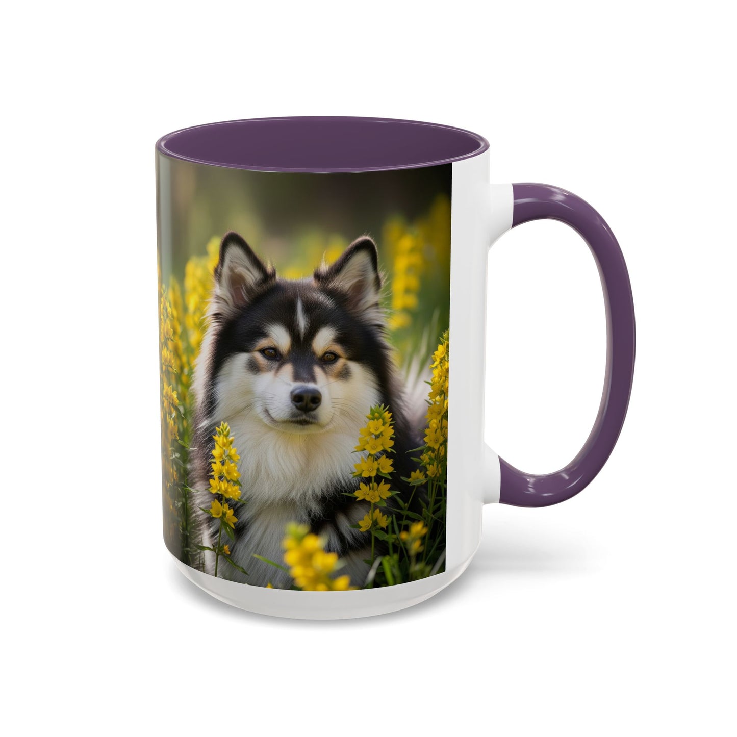 Taza con diseño de perro lapón sueco: el regalo perfecto para los amantes de los perros.