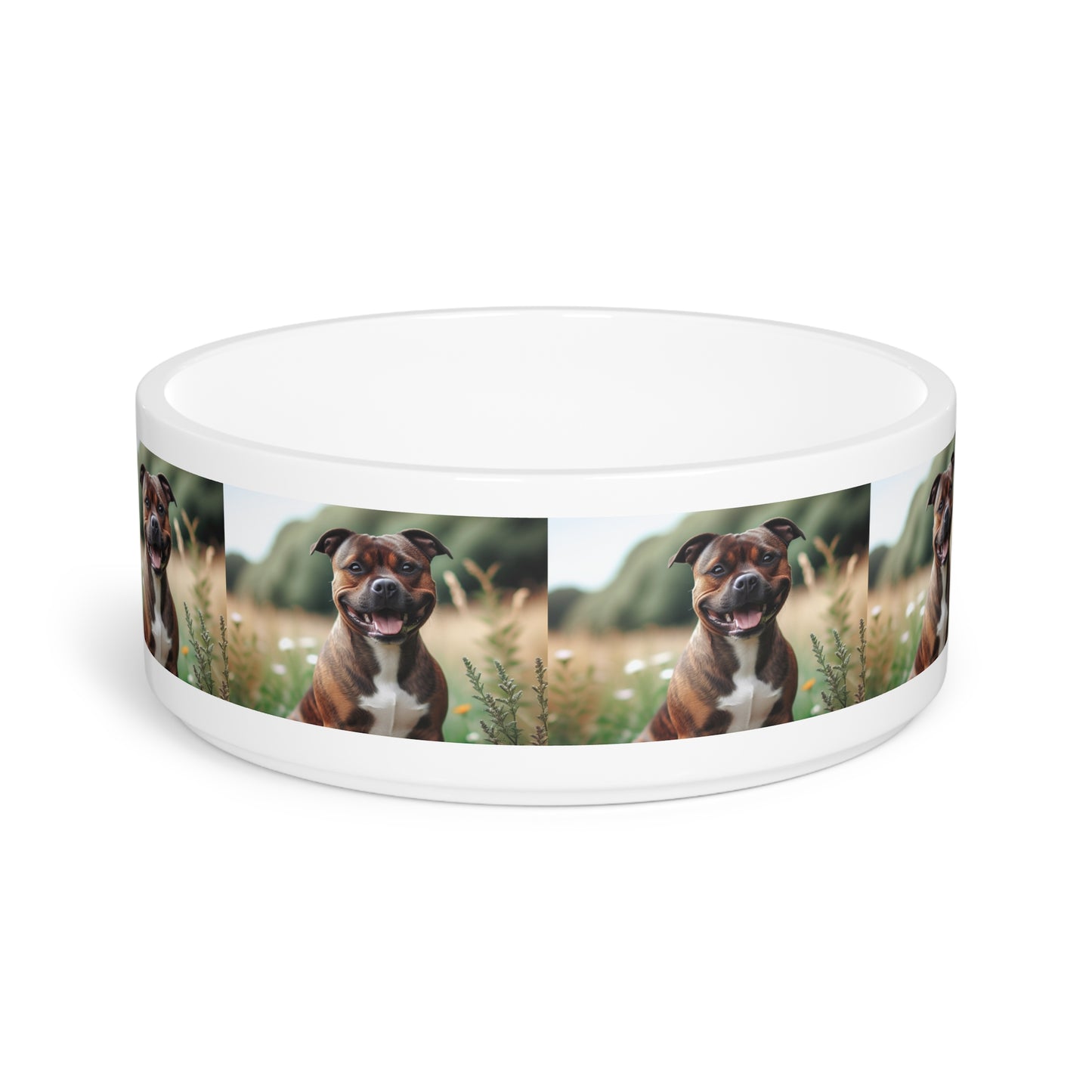 Staffordshire Bull Terrier Pet Bowl