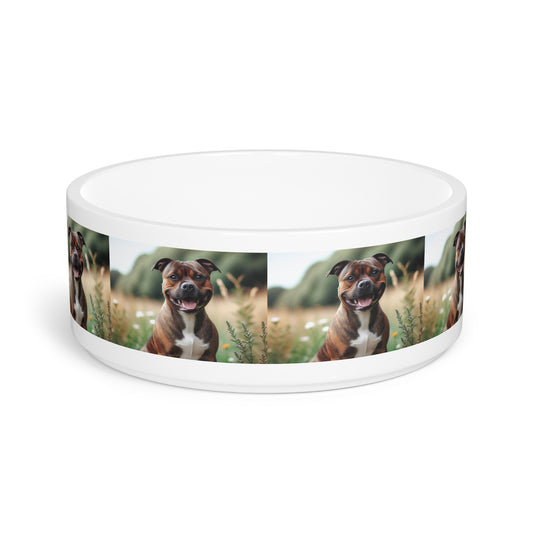 Staffordshire Bull Terrier Pet Bowl