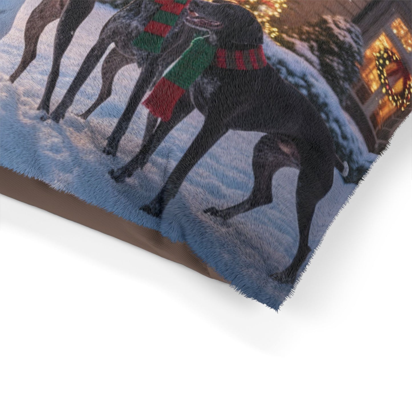 German Shorthaired Pointers Snowman Pet Bed