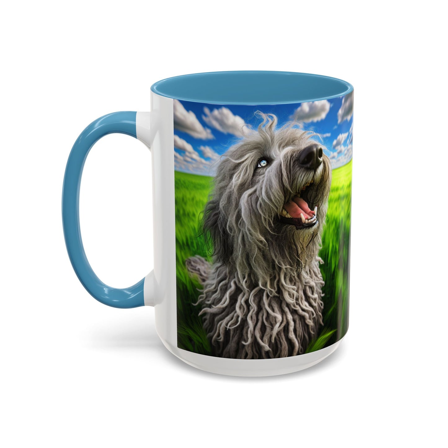 Bergamasco Shepherd Dog Accent Coffee Mug - Perfect Gift for Dog Lovers