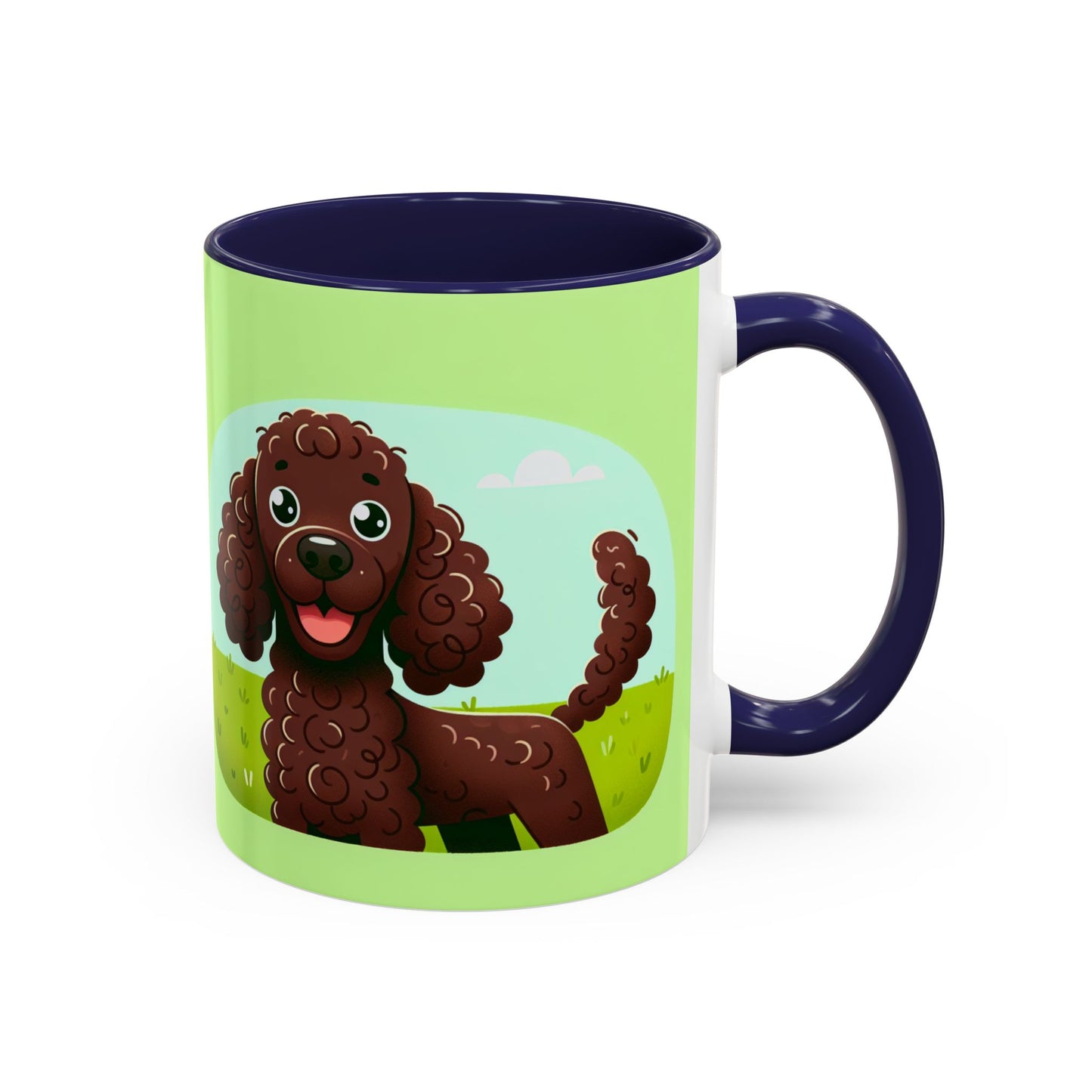 Irish Water Spaniel Accent Coffee Mug - Perfect Gift for Dog Lovers