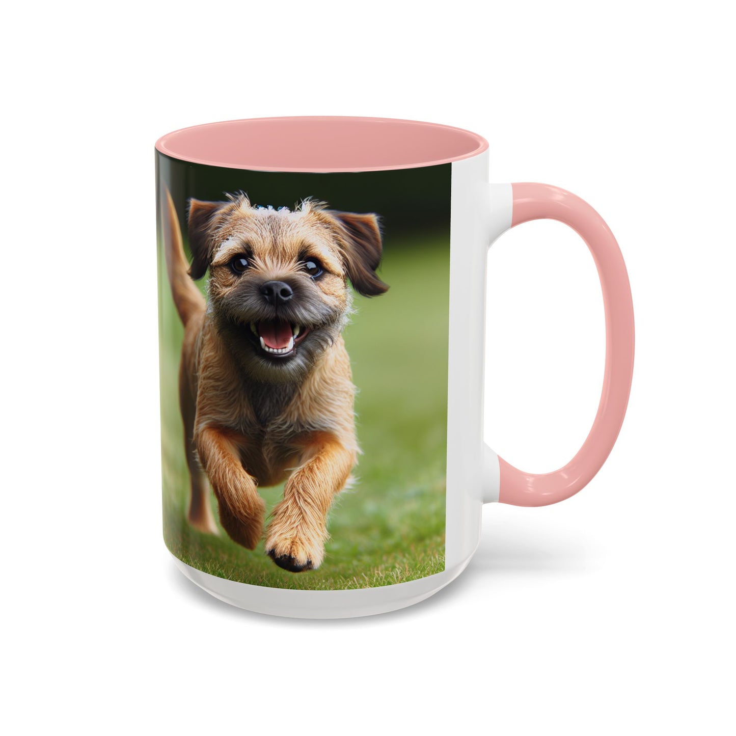 Border Terrier Accent Coffee Mug - Perfect Gift for Dog Lovers