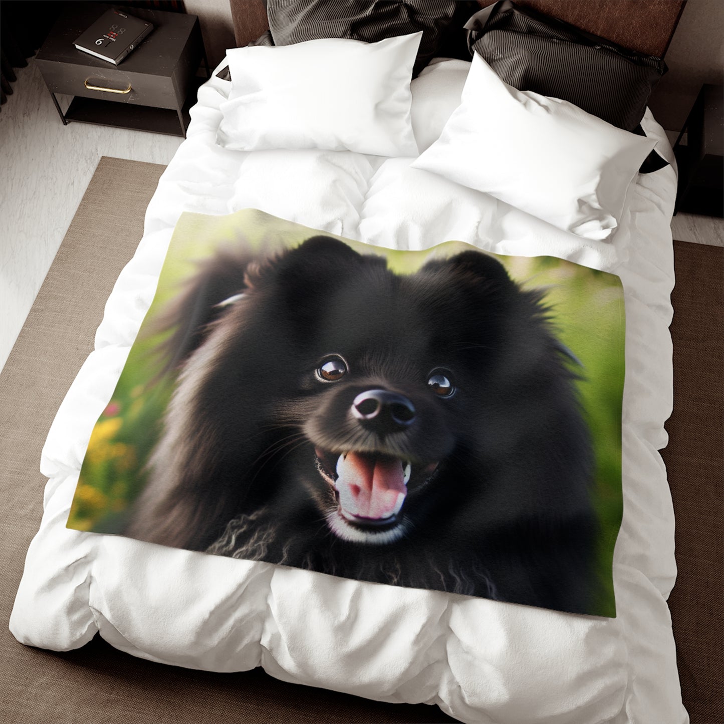 Swedish Lapphund Sweatshirt Blanket