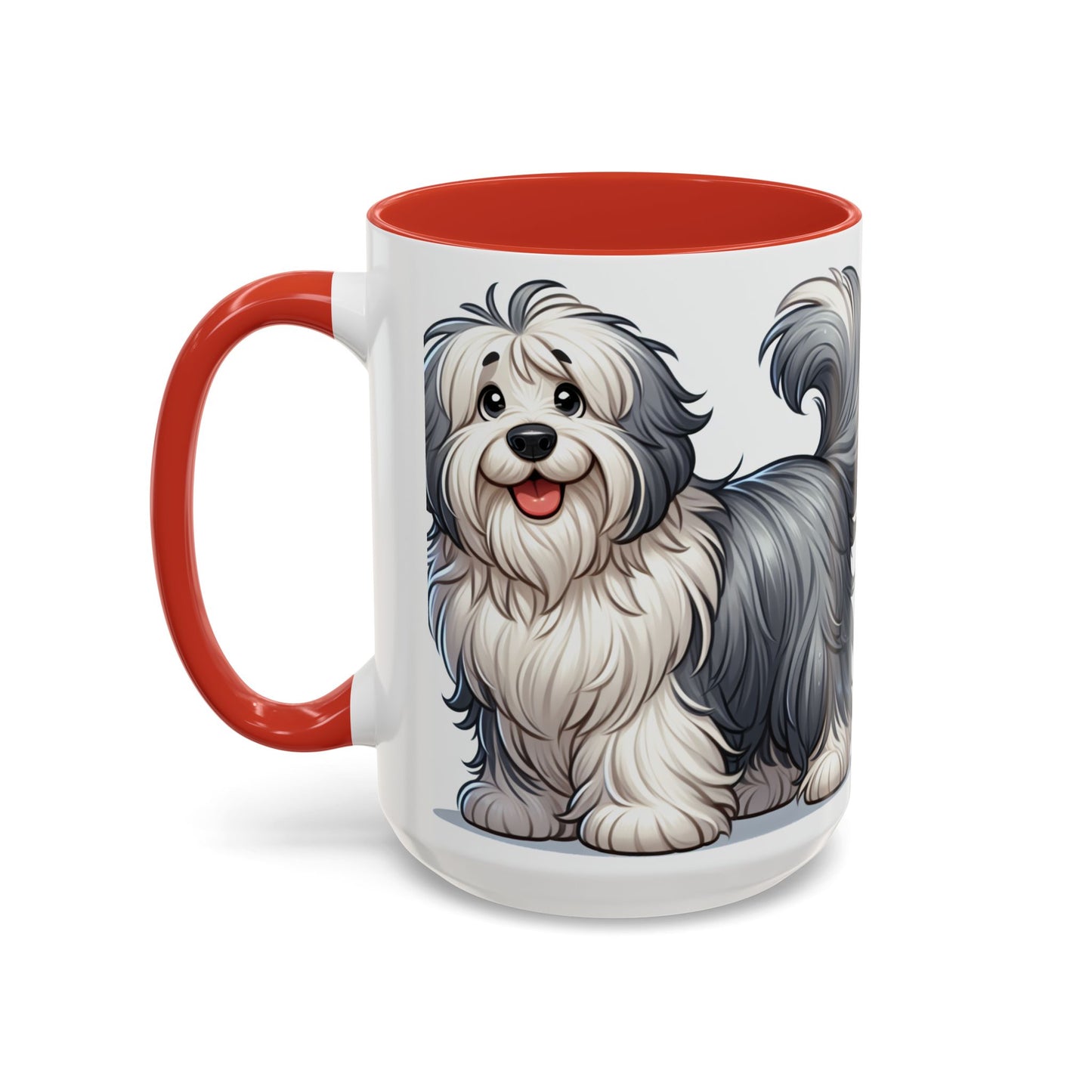 Mug à café à motif de bobtail - Cadeau idéal pour les amoureux des chiens