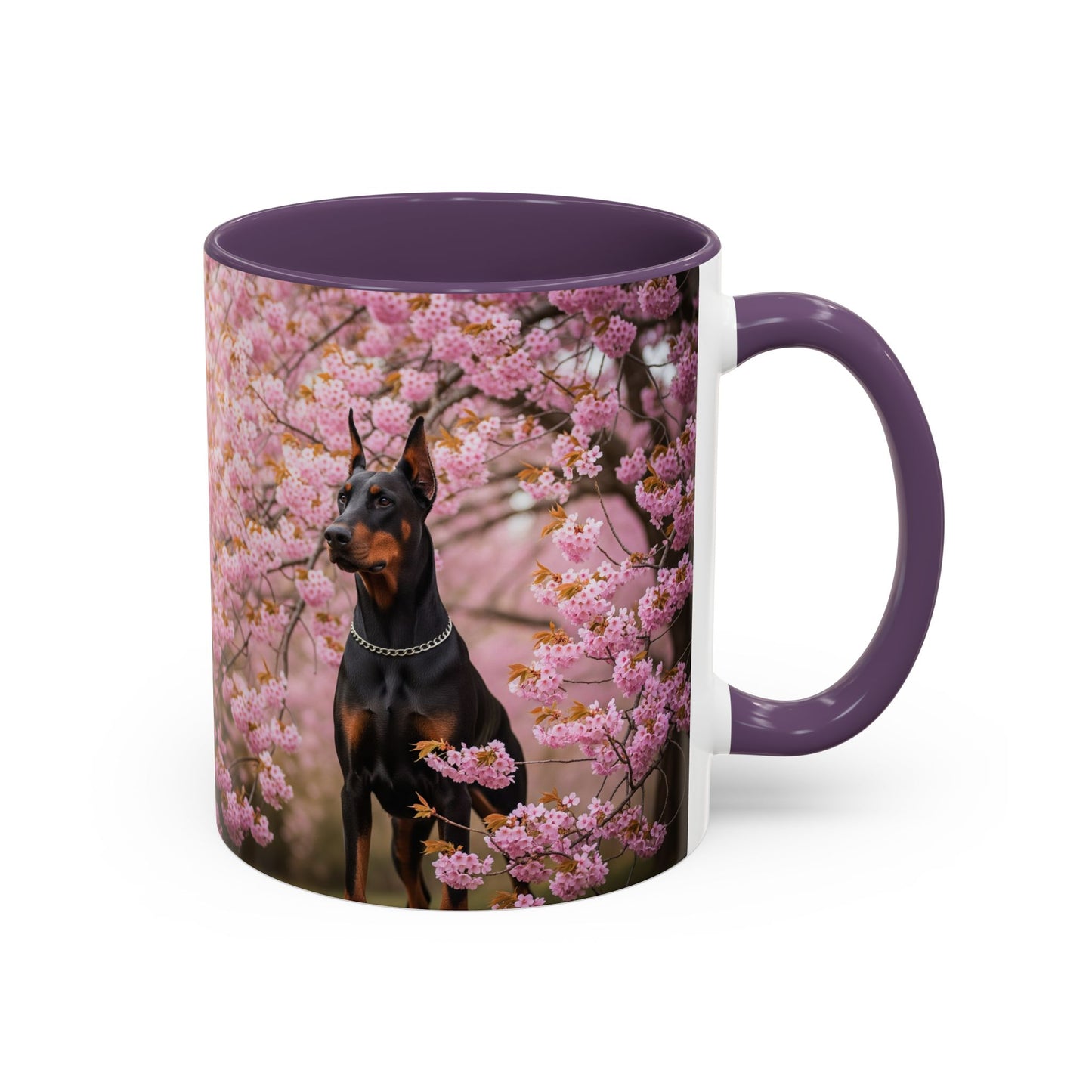 Doberman Accent Coffee Mug - Perfect Gift for Dog Lovers