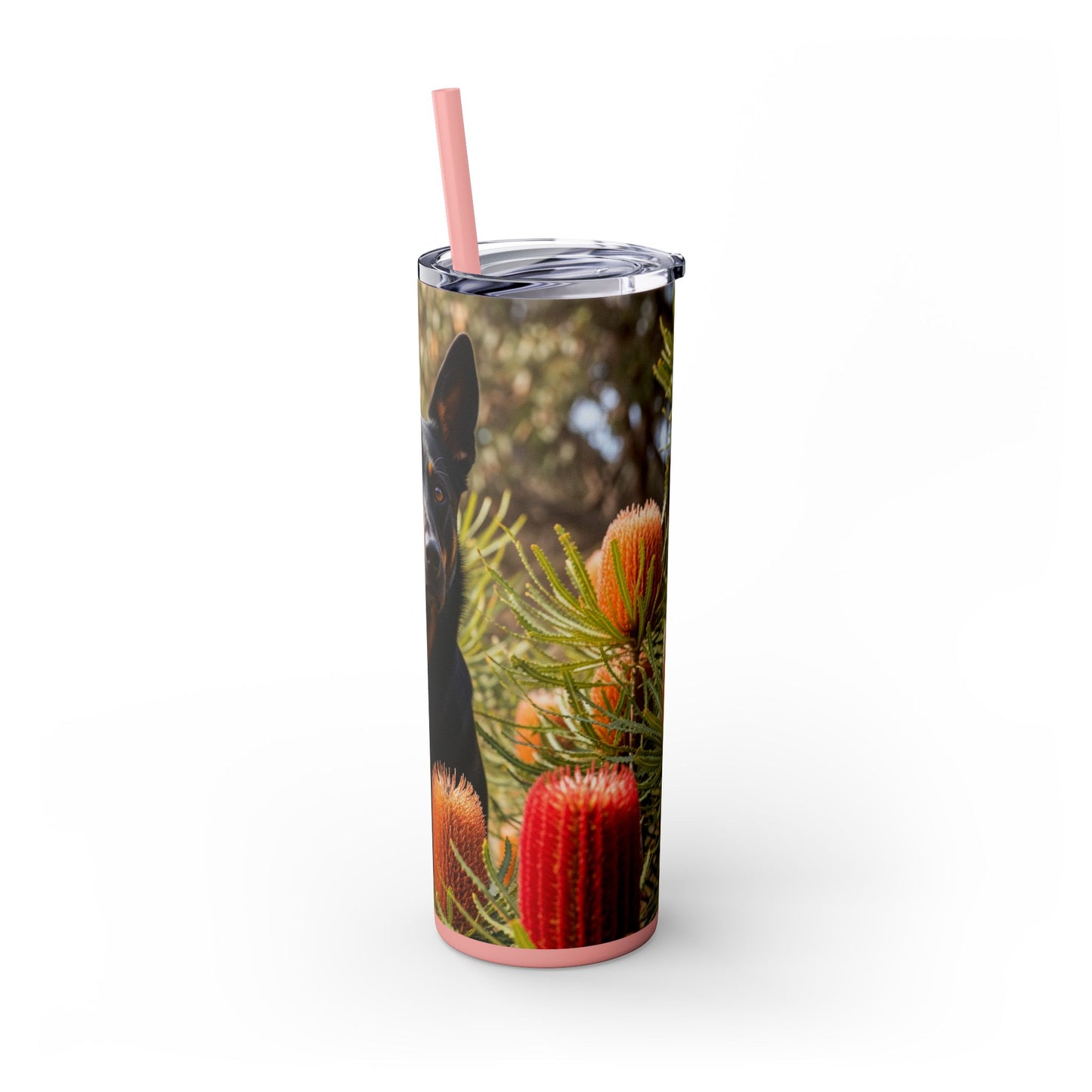 Working Kelpie Tumbler with Straw, 20oz